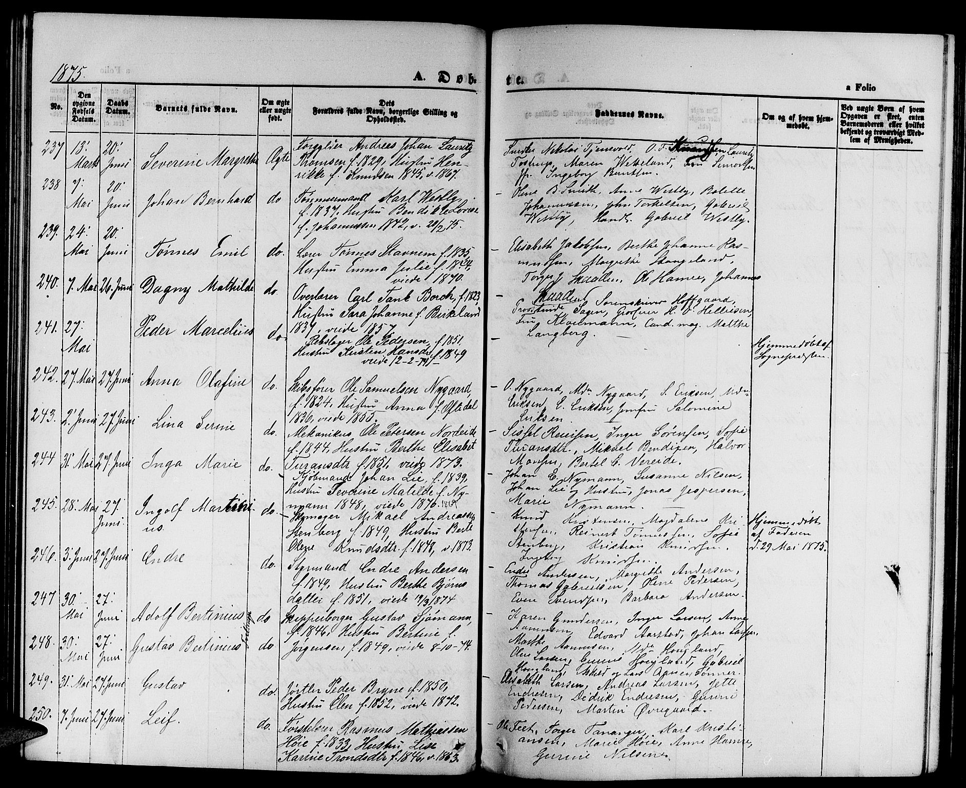 St. Petri sokneprestkontor, AV/SAST-A-101813/001/30/30BB/L0001: Parish register (copy) no. B 1, 1865-1878