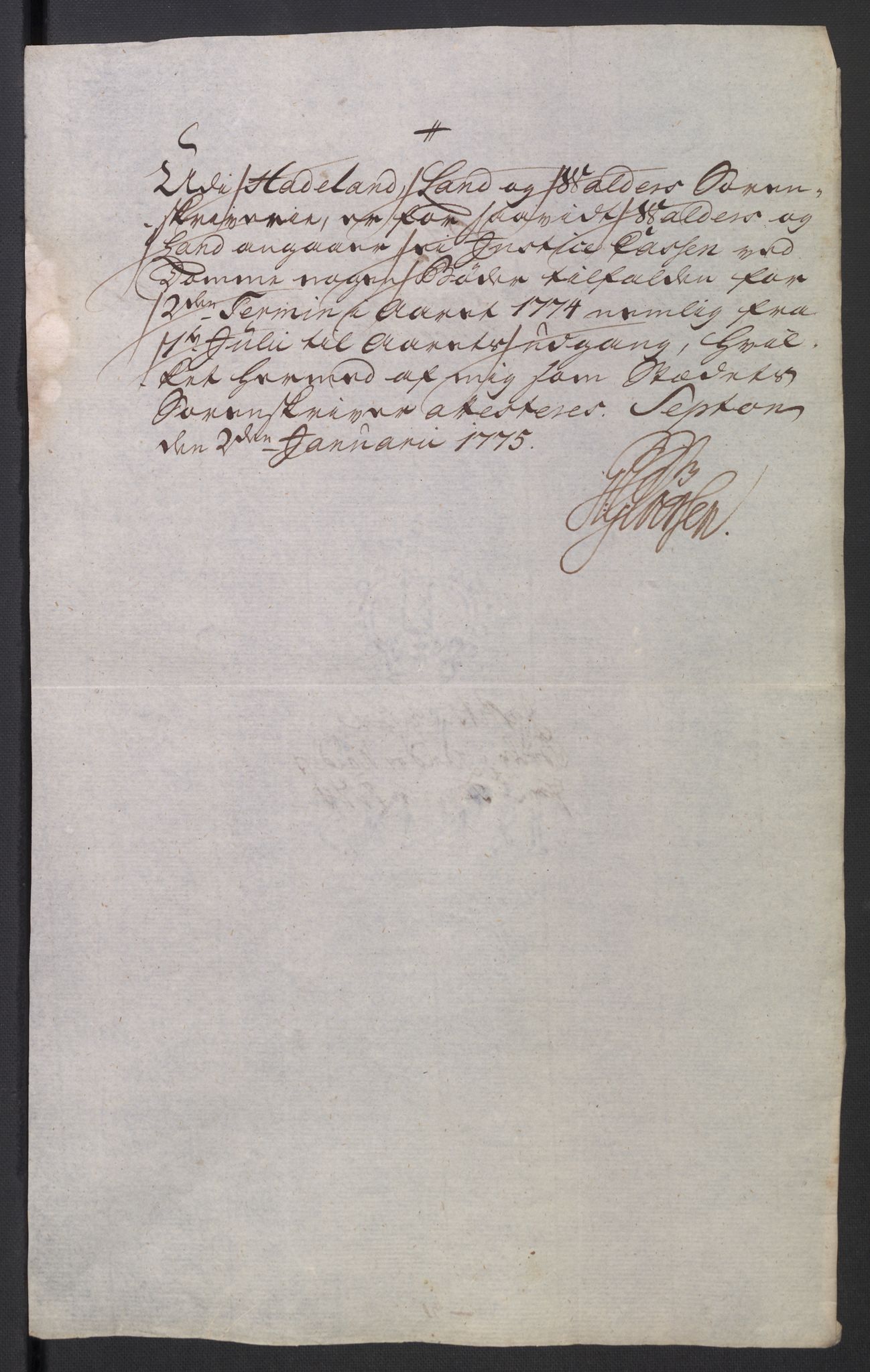 Rentekammeret inntil 1814, Reviderte regnskaper, Mindre regnskaper, AV/RA-EA-4068/Rb/L0014: Opplands amt, 1771-1779, p. 131