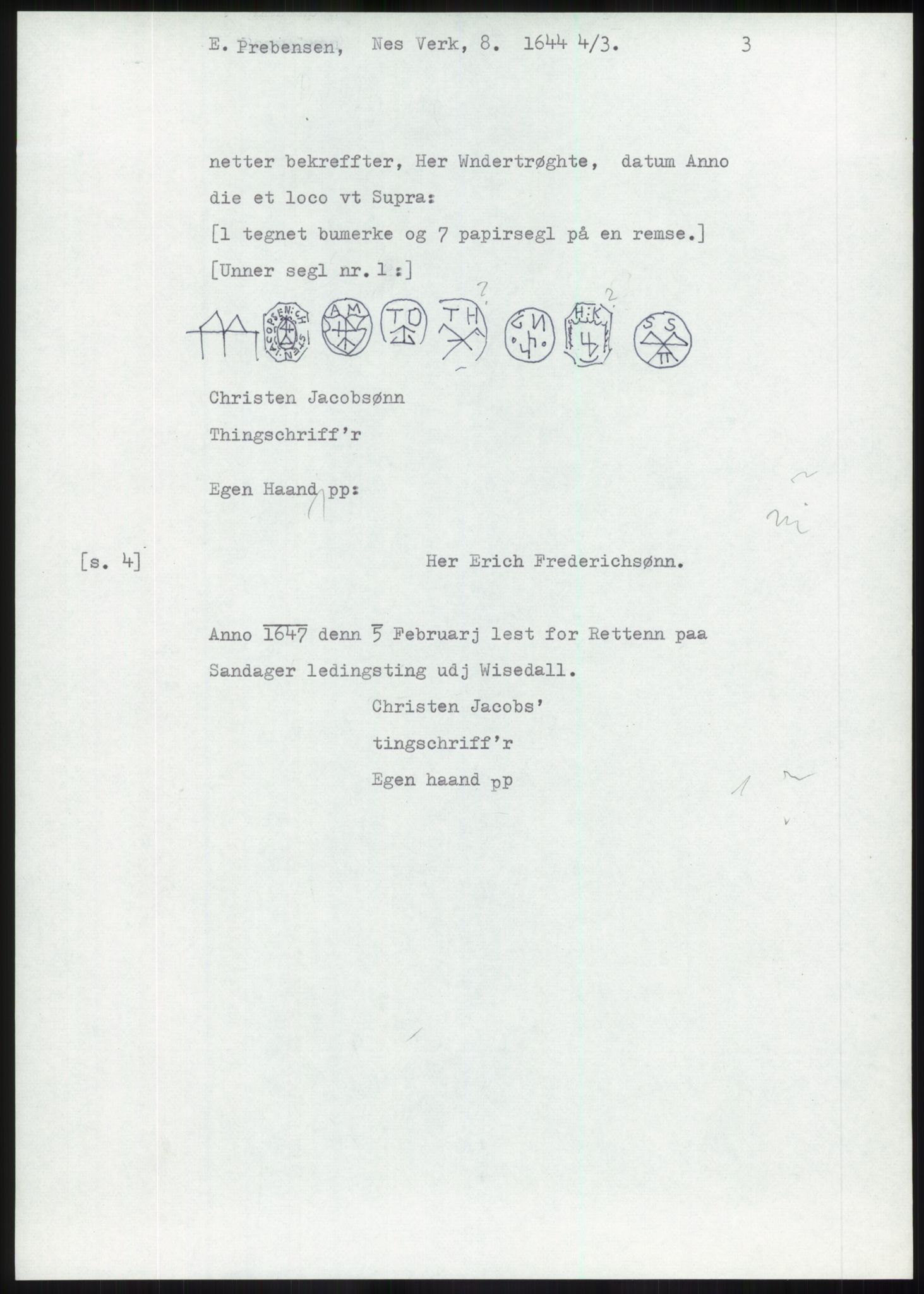 Samlinger til kildeutgivelse, Diplomavskriftsamlingen, AV/RA-EA-4053/H/Ha, p. 84