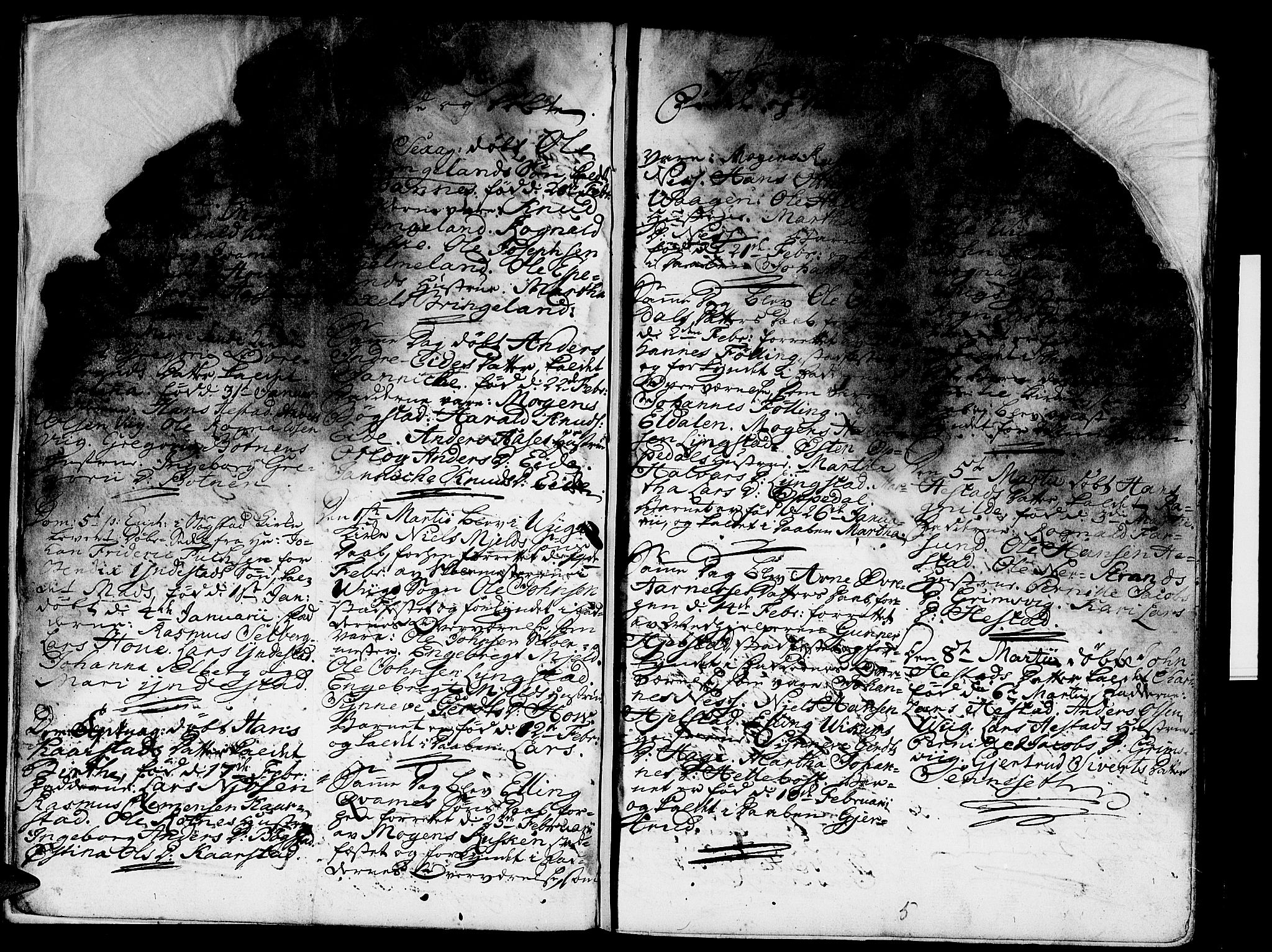 Gaular sokneprestembete, SAB/A-80001/H/Haa: Parish register (official) no. A 1, 1755-1785, p. 5