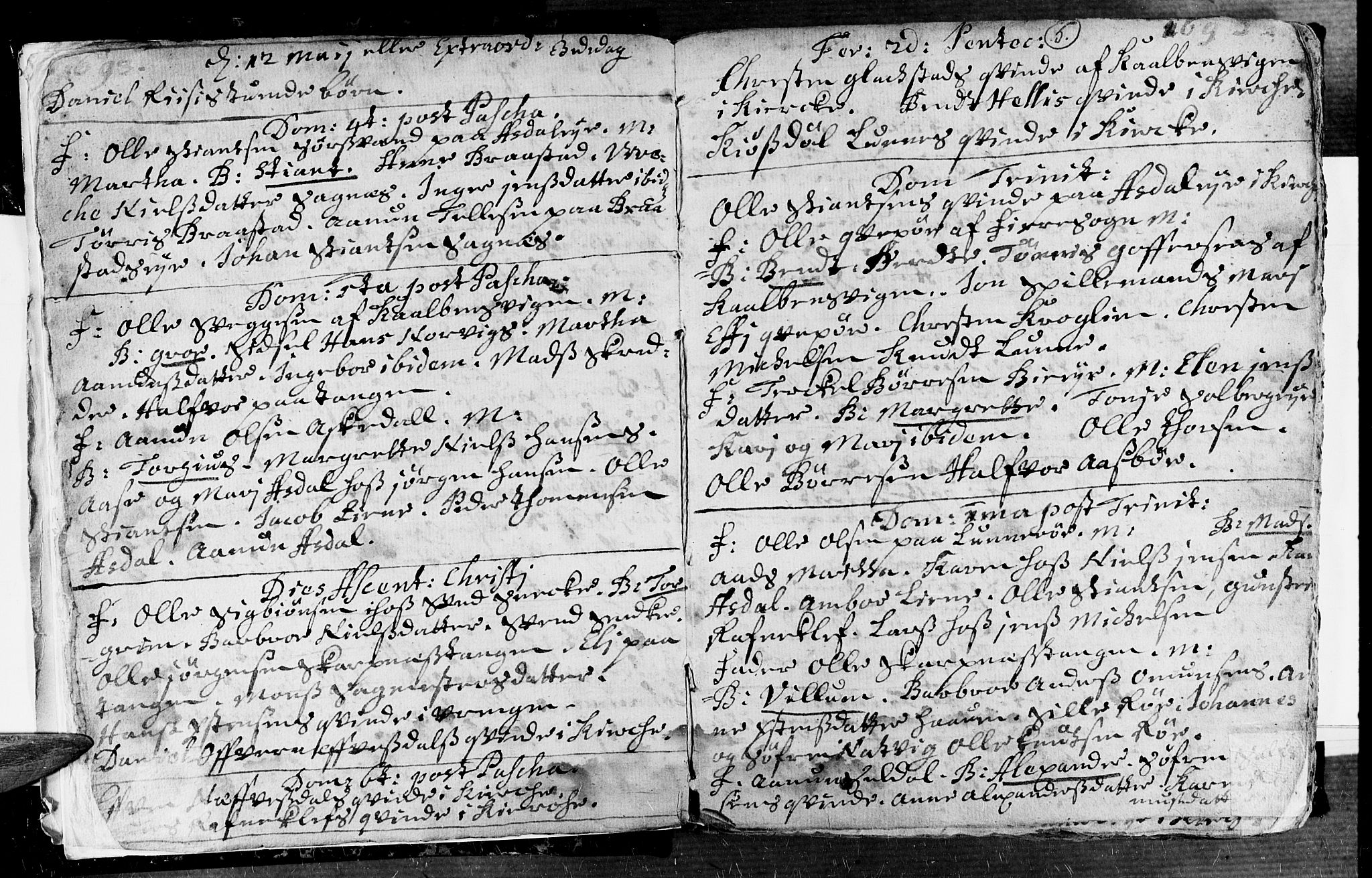 Øyestad sokneprestkontor, AV/SAK-1111-0049/F/Fa/L0002: Parish register (official) no. A 2, 1692-1722, p. 5