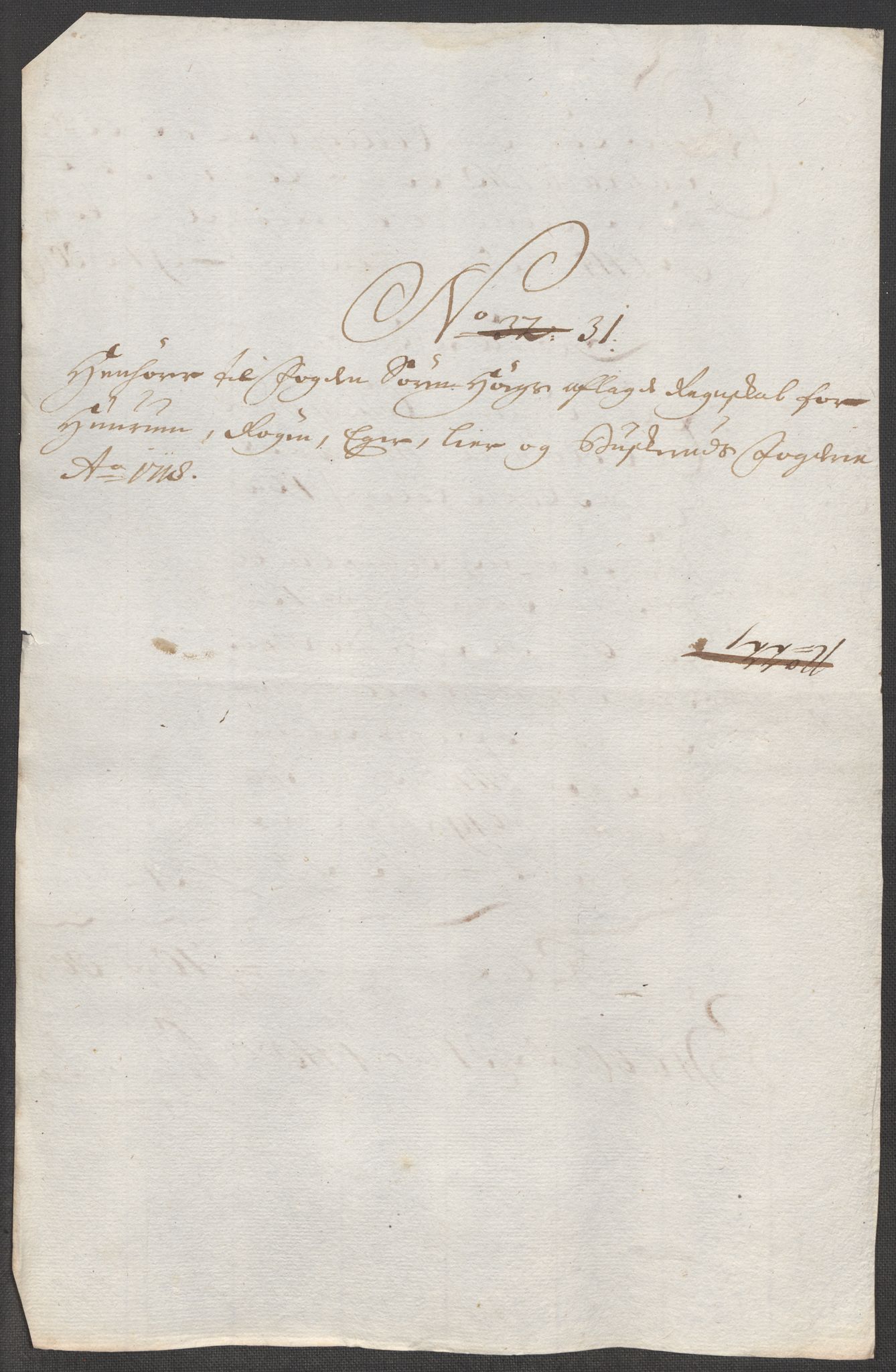 Rentekammeret inntil 1814, Reviderte regnskaper, Fogderegnskap, AV/RA-EA-4092/R31/L1712: Fogderegnskap Hurum, Røyken, Eiker, Lier og Buskerud, 1718, p. 190