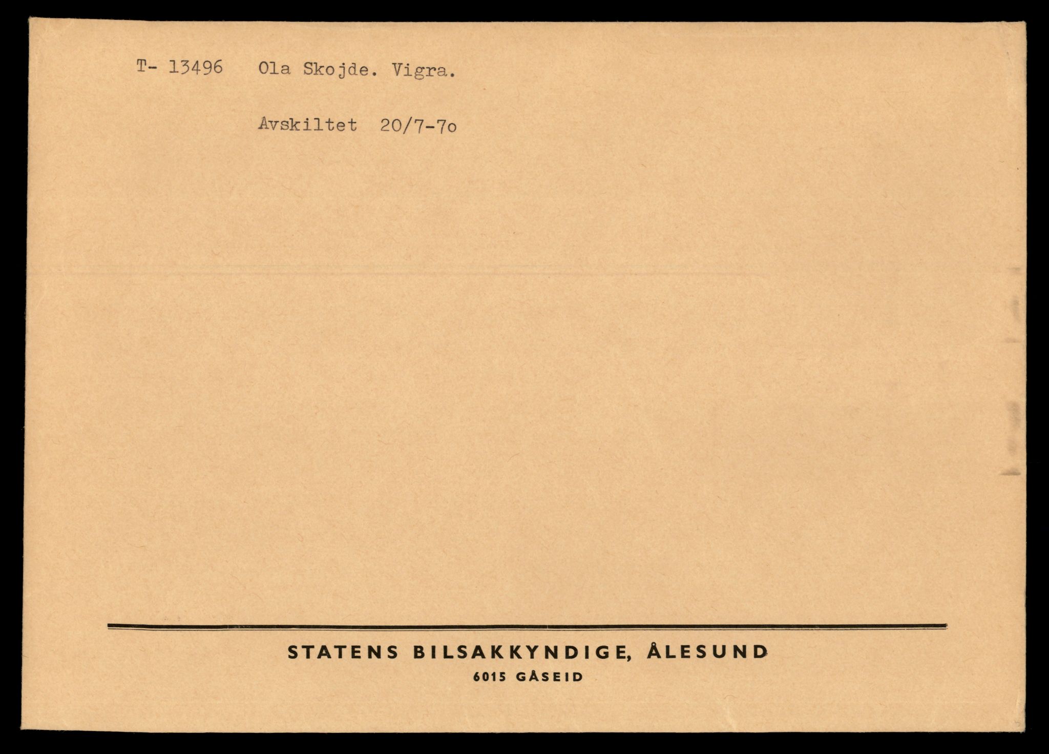 Møre og Romsdal vegkontor - Ålesund trafikkstasjon, AV/SAT-A-4099/F/Fe/L0039: Registreringskort for kjøretøy T 13361 - T 13530, 1927-1998, p. 2369