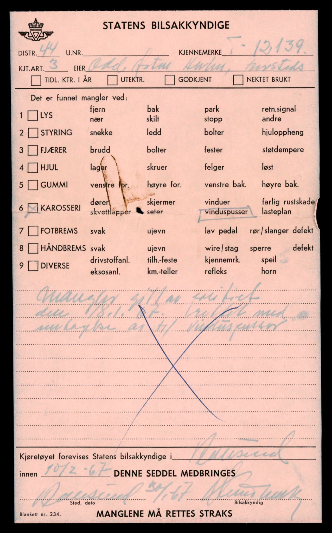 Møre og Romsdal vegkontor - Ålesund trafikkstasjon, AV/SAT-A-4099/F/Fe/L0032: Registreringskort for kjøretøy T 11997 - T 12149, 1927-1998, p. 3617