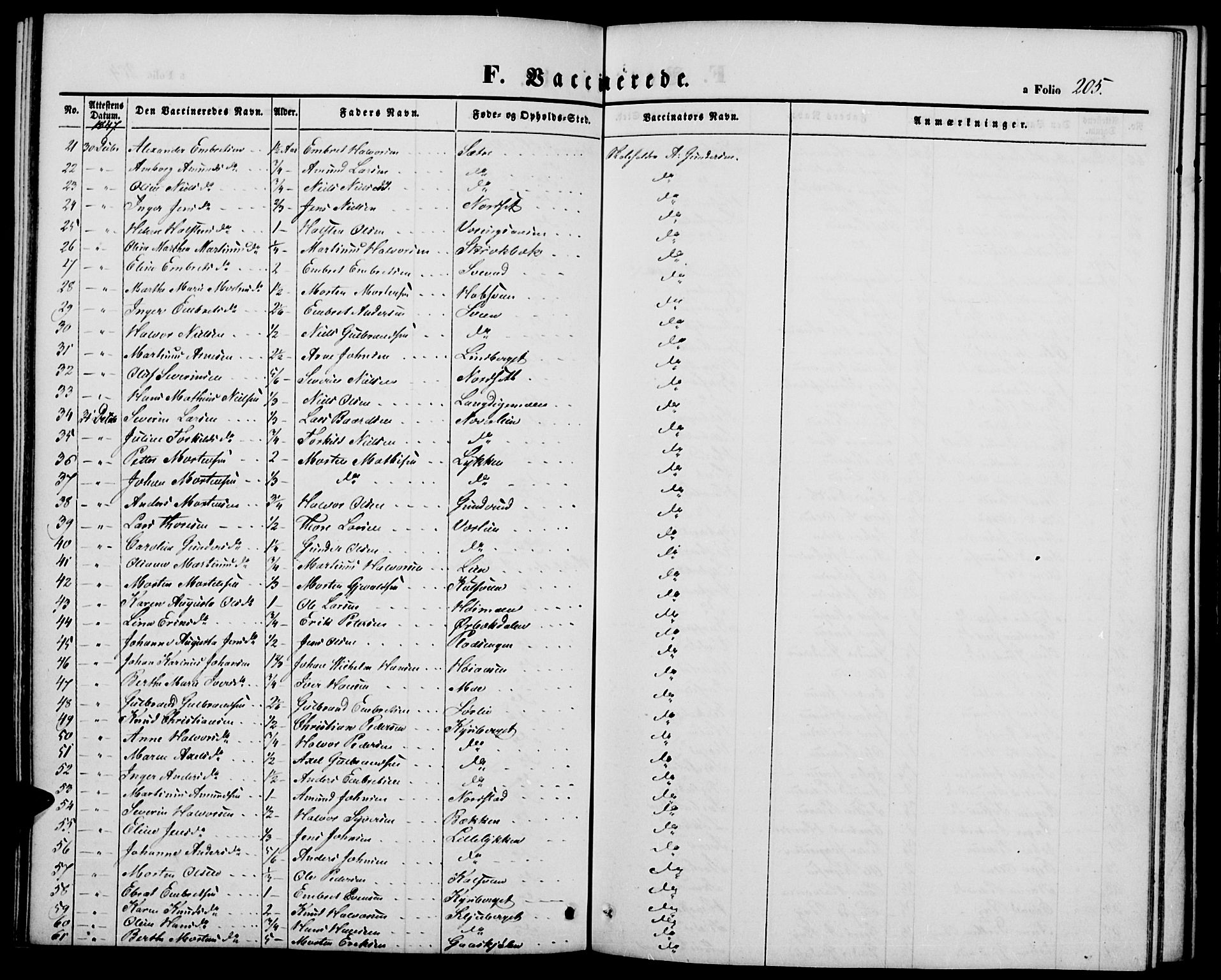 Elverum prestekontor, SAH/PREST-044/H/Ha/Hab/L0002: Parish register (copy) no. 2, 1845-1855, p. 205