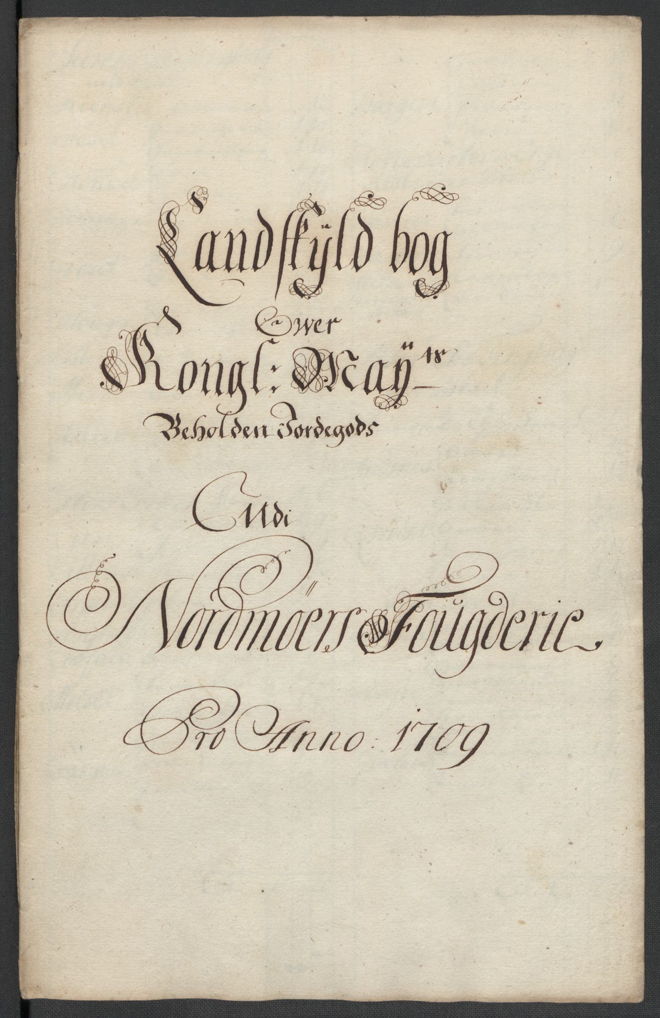 Rentekammeret inntil 1814, Reviderte regnskaper, Fogderegnskap, AV/RA-EA-4092/R56/L3744: Fogderegnskap Nordmøre, 1709-1710, p. 100