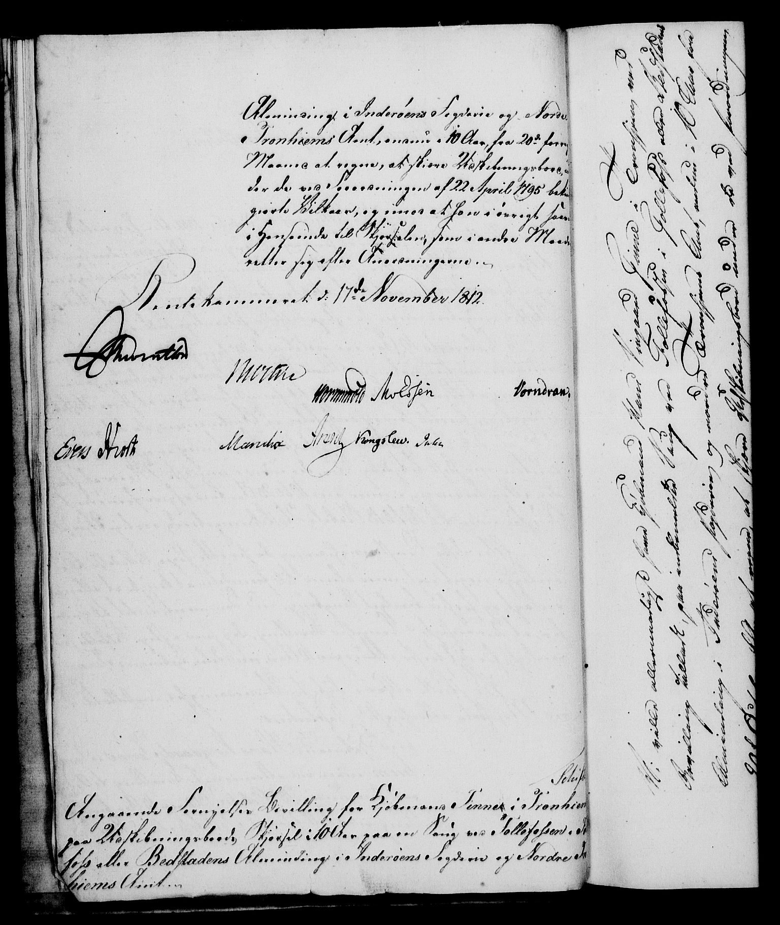 Rentekammeret, Kammerkanselliet, RA/EA-3111/G/Gf/Gfa/L0095: Norsk relasjons- og resolusjonsprotokoll (merket RK 52.95), 1813-1814, p. 30