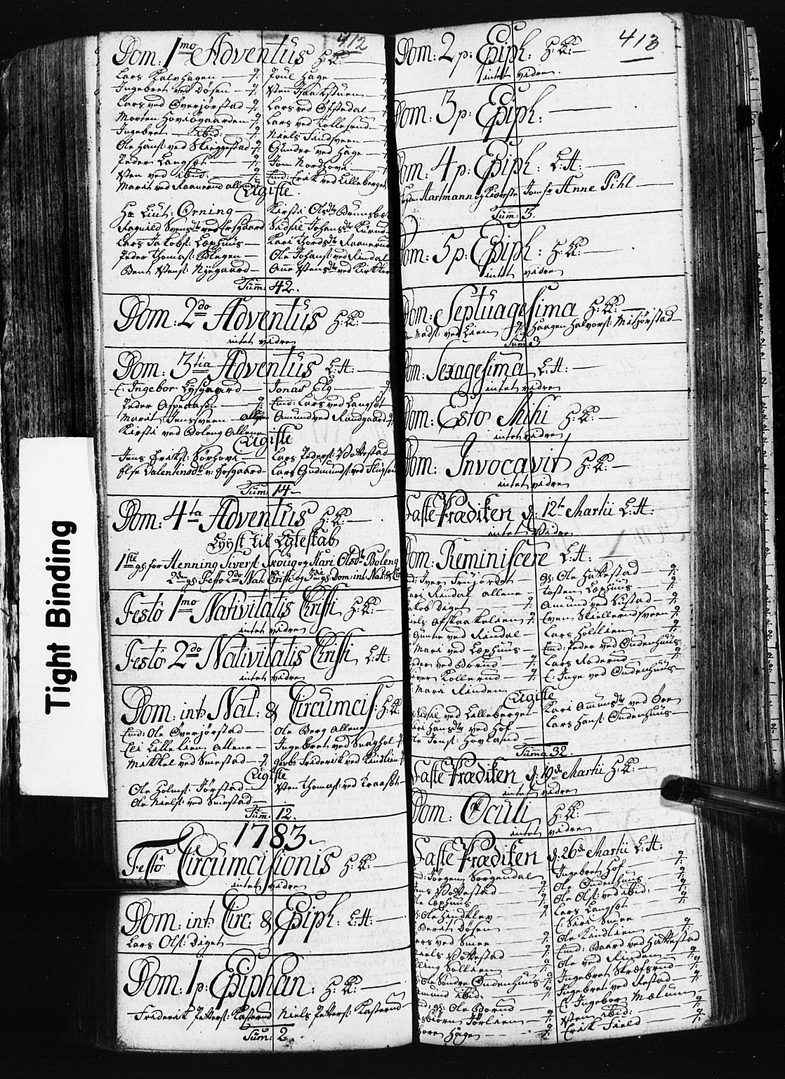 Fåberg prestekontor, AV/SAH-PREST-086/H/Ha/Hab/L0003: Parish register (copy) no. 3, 1768-1796, p. 412-413