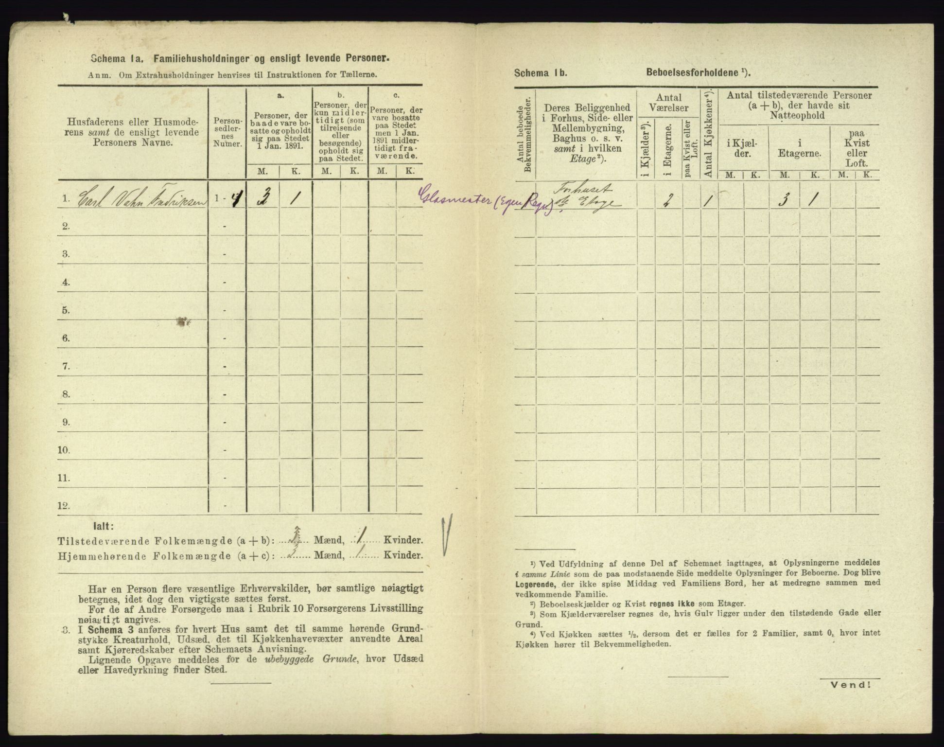 RA, 1891 census for 0705 Tønsberg, 1891, p. 1013