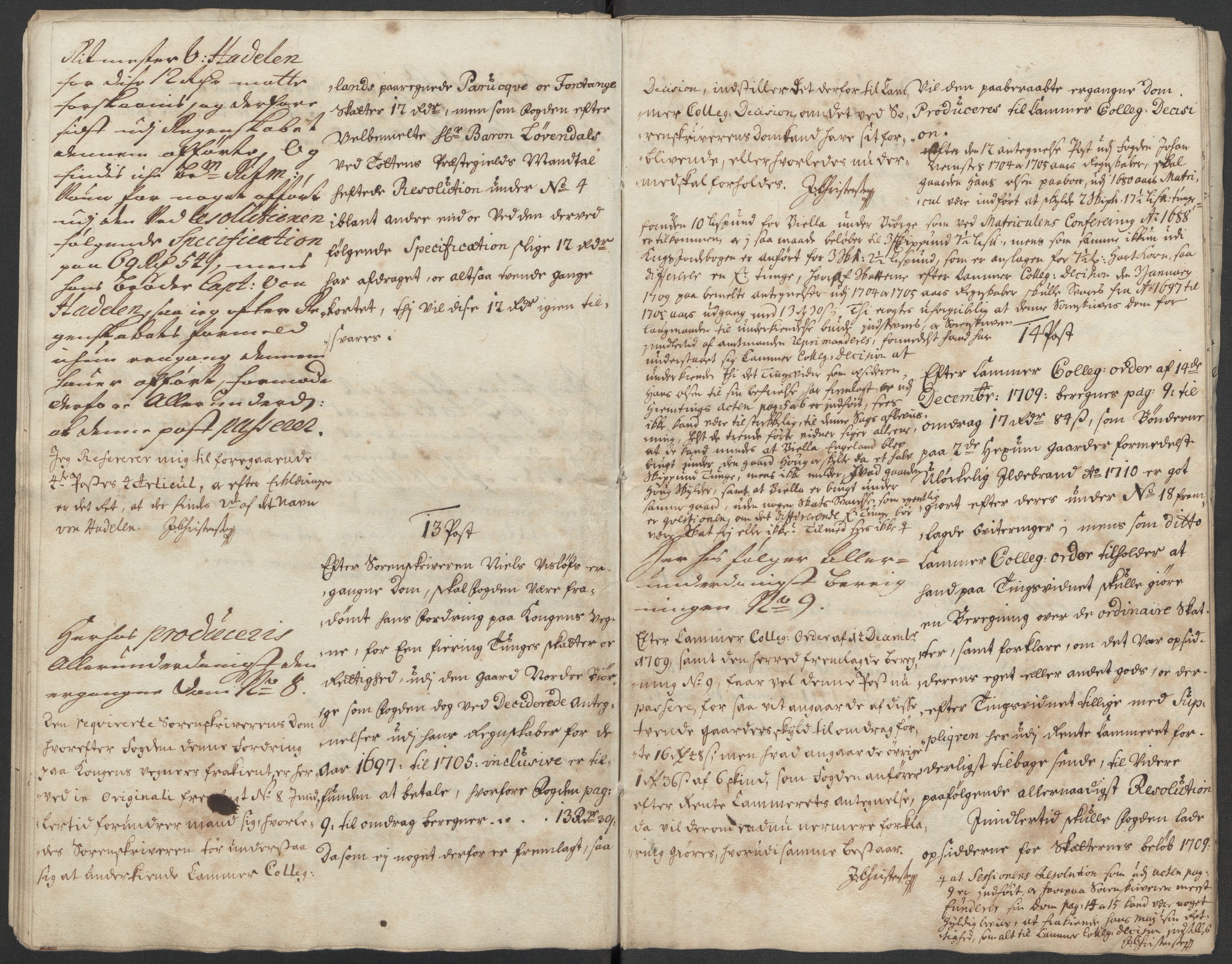 Rentekammeret inntil 1814, Reviderte regnskaper, Fogderegnskap, AV/RA-EA-4092/R18/L1311: Fogderegnskap Hadeland, Toten og Valdres, 1713, p. 317
