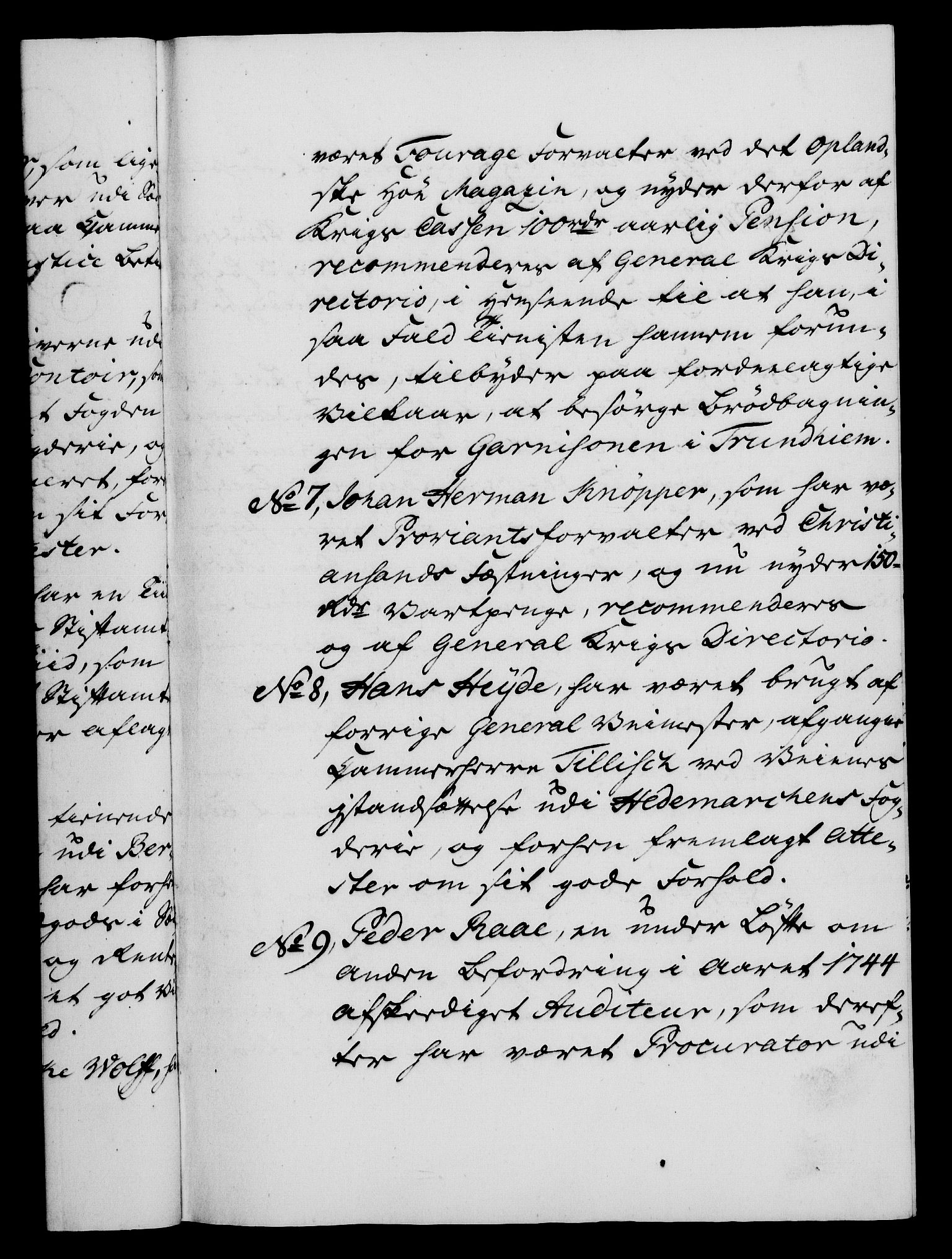 Rentekammeret, Kammerkanselliet, RA/EA-3111/G/Gf/Gfa/L0049: Norsk relasjons- og resolusjonsprotokoll (merket RK 52.49), 1767, p. 236
