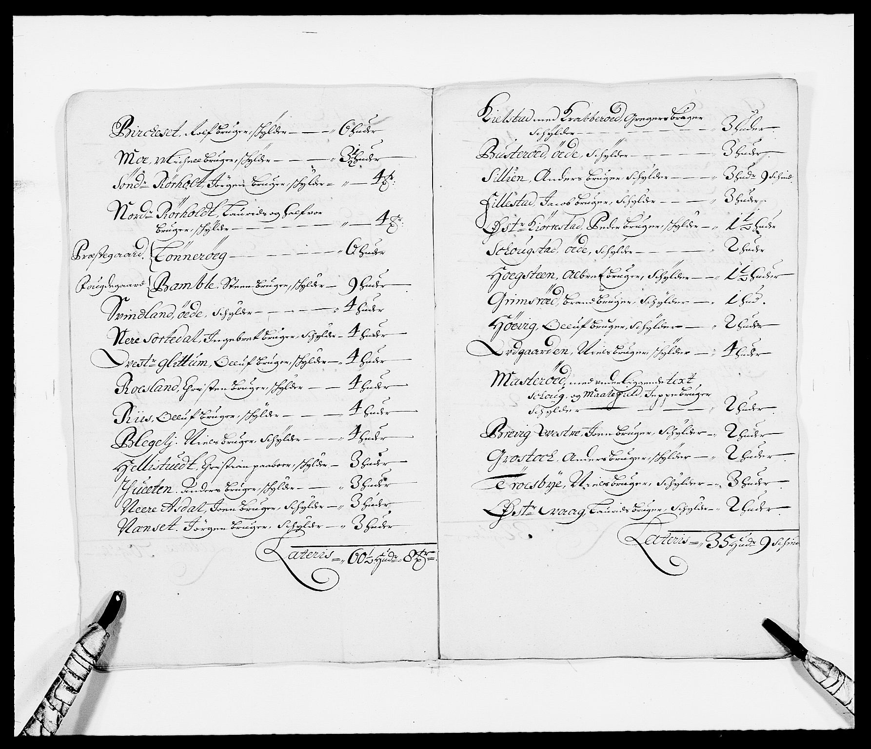 Rentekammeret inntil 1814, Reviderte regnskaper, Fogderegnskap, AV/RA-EA-4092/R34/L2047: Fogderegnskap Bamble, 1684, p. 21