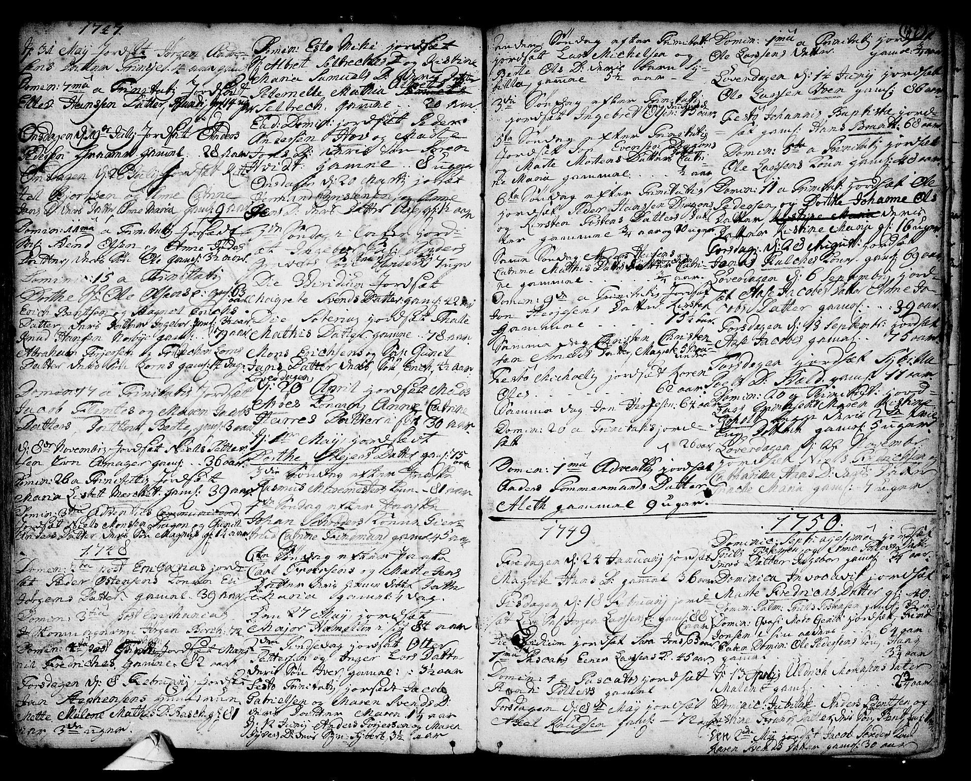 Strømsø kirkebøker, AV/SAKO-A-246/F/Fb/L0002: Parish register (official) no. II 2, 1739-1814, p. 159