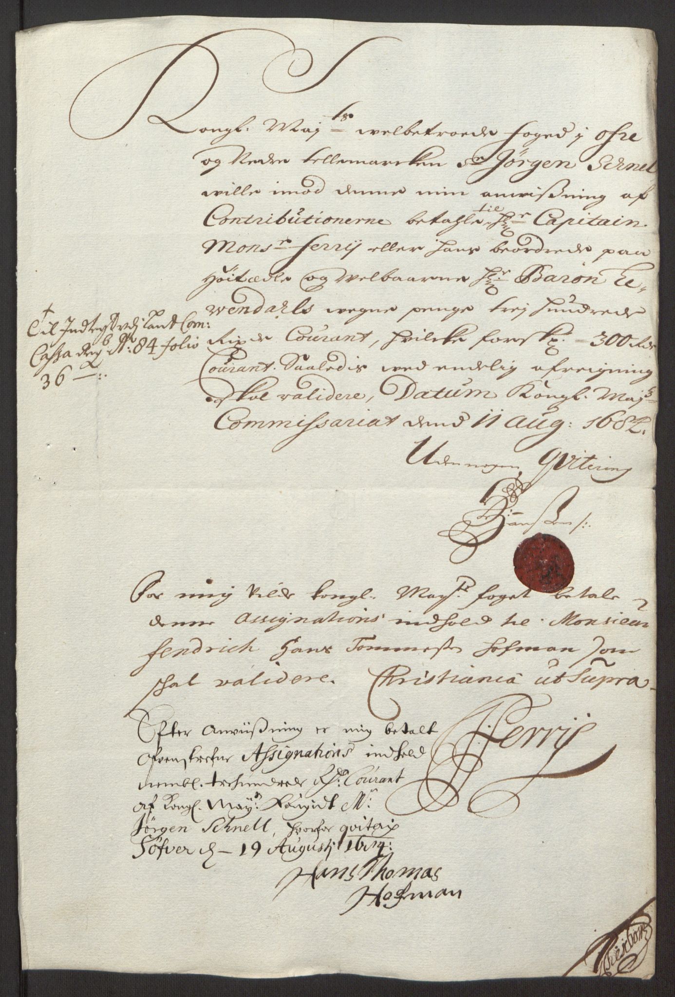 Rentekammeret inntil 1814, Reviderte regnskaper, Fogderegnskap, AV/RA-EA-4092/R35/L2081: Fogderegnskap Øvre og Nedre Telemark, 1680-1684, p. 12