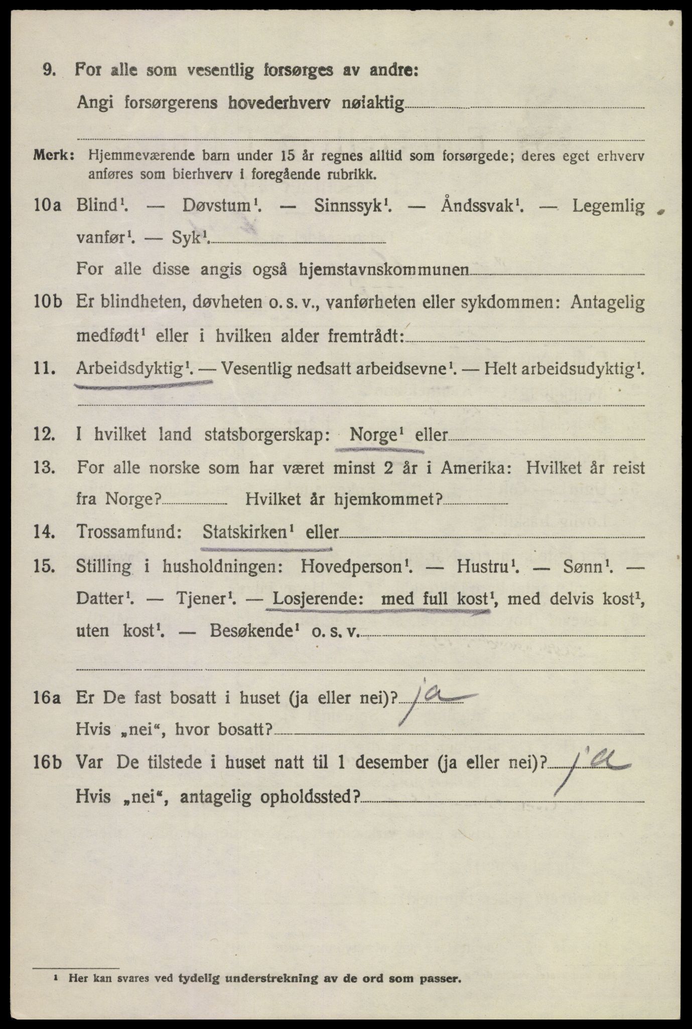 SAKO, 1920 census for Brunlanes, 1920, p. 6096