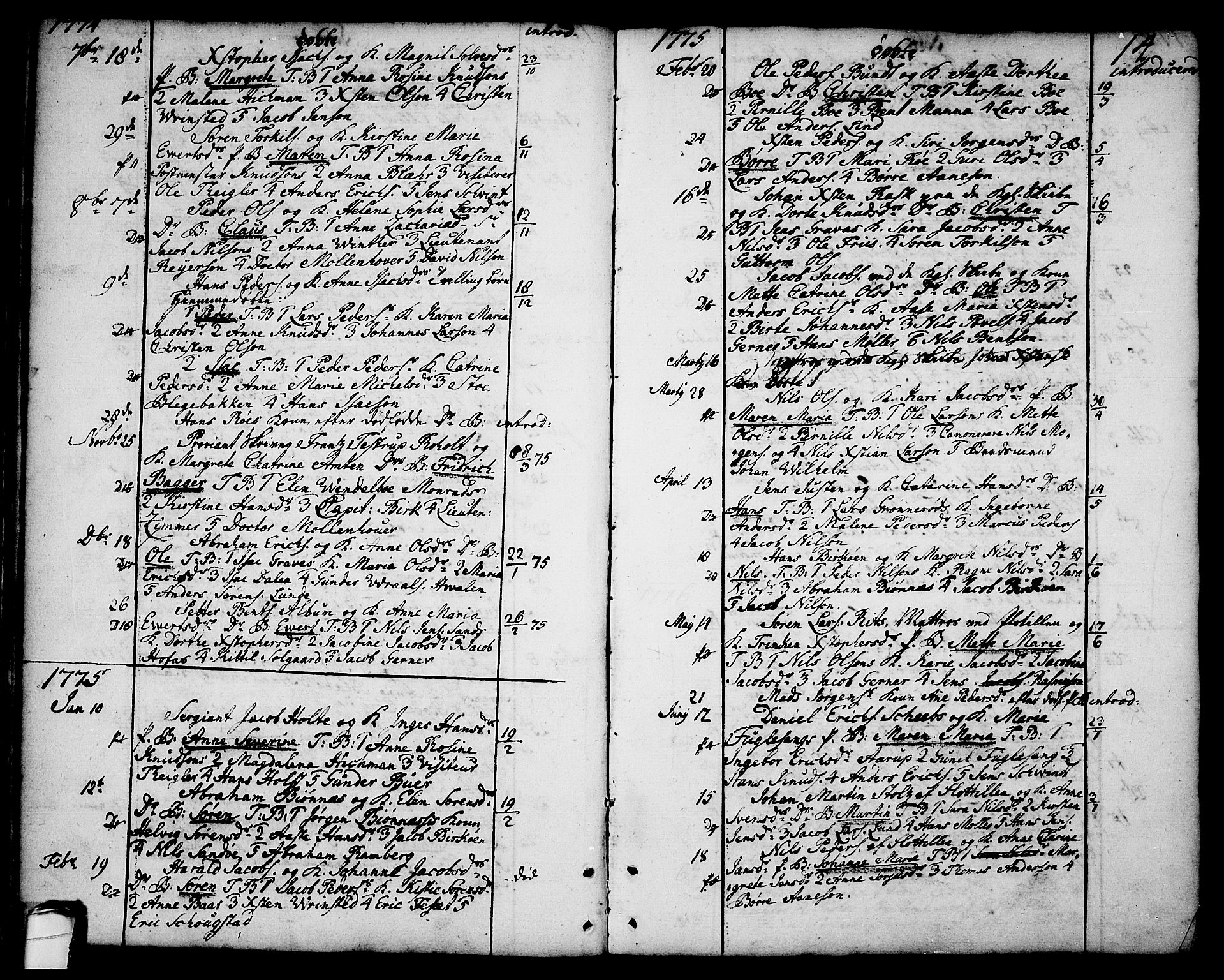 Brevik kirkebøker, SAKO/A-255/F/Fa/L0003: Parish register (official) no. 3, 1764-1814, p. 14