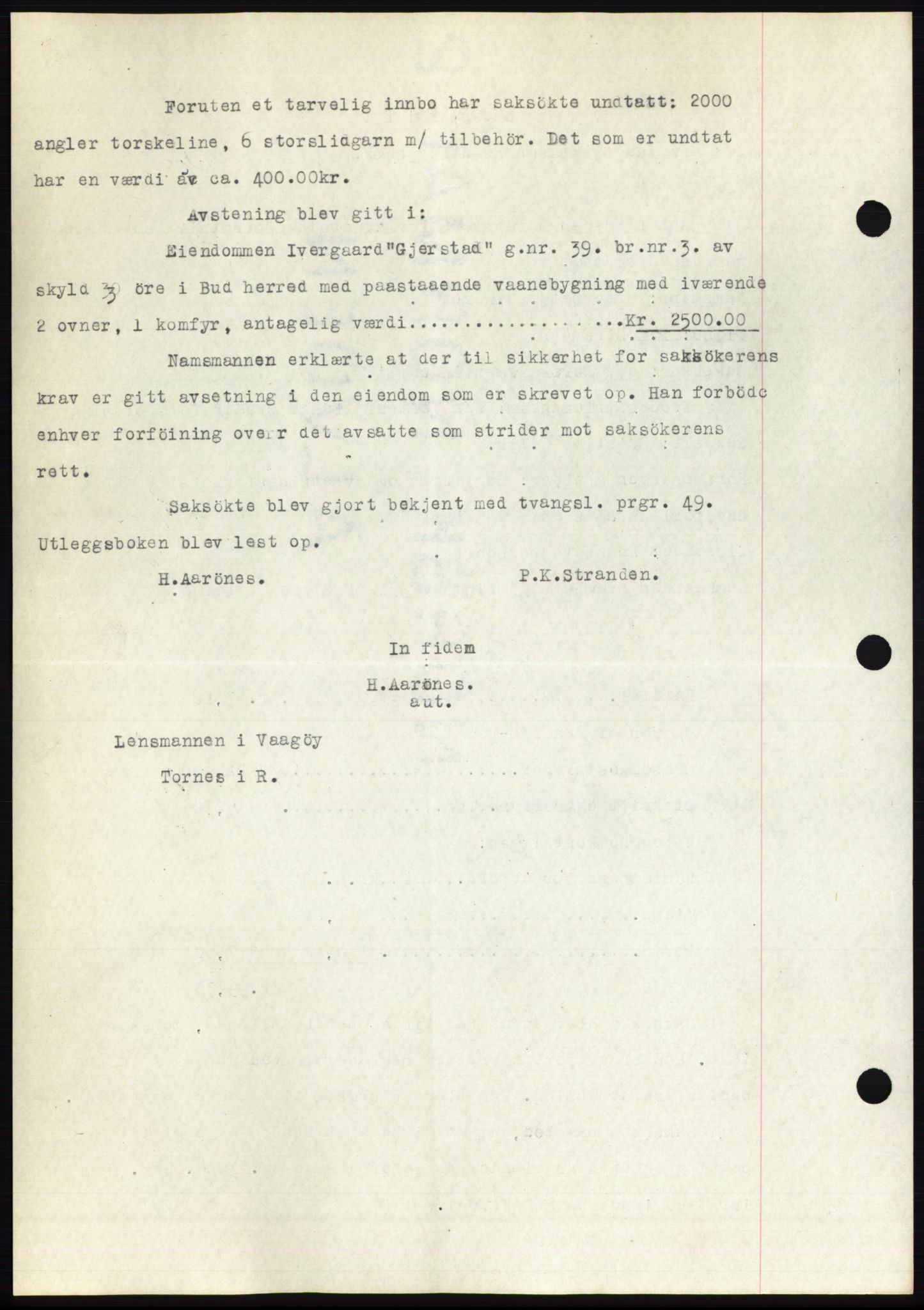 Romsdal sorenskriveri, AV/SAT-A-4149/1/2/2C/L0054: Mortgage book no. 48, 1928-1928, Deed date: 01.03.1928