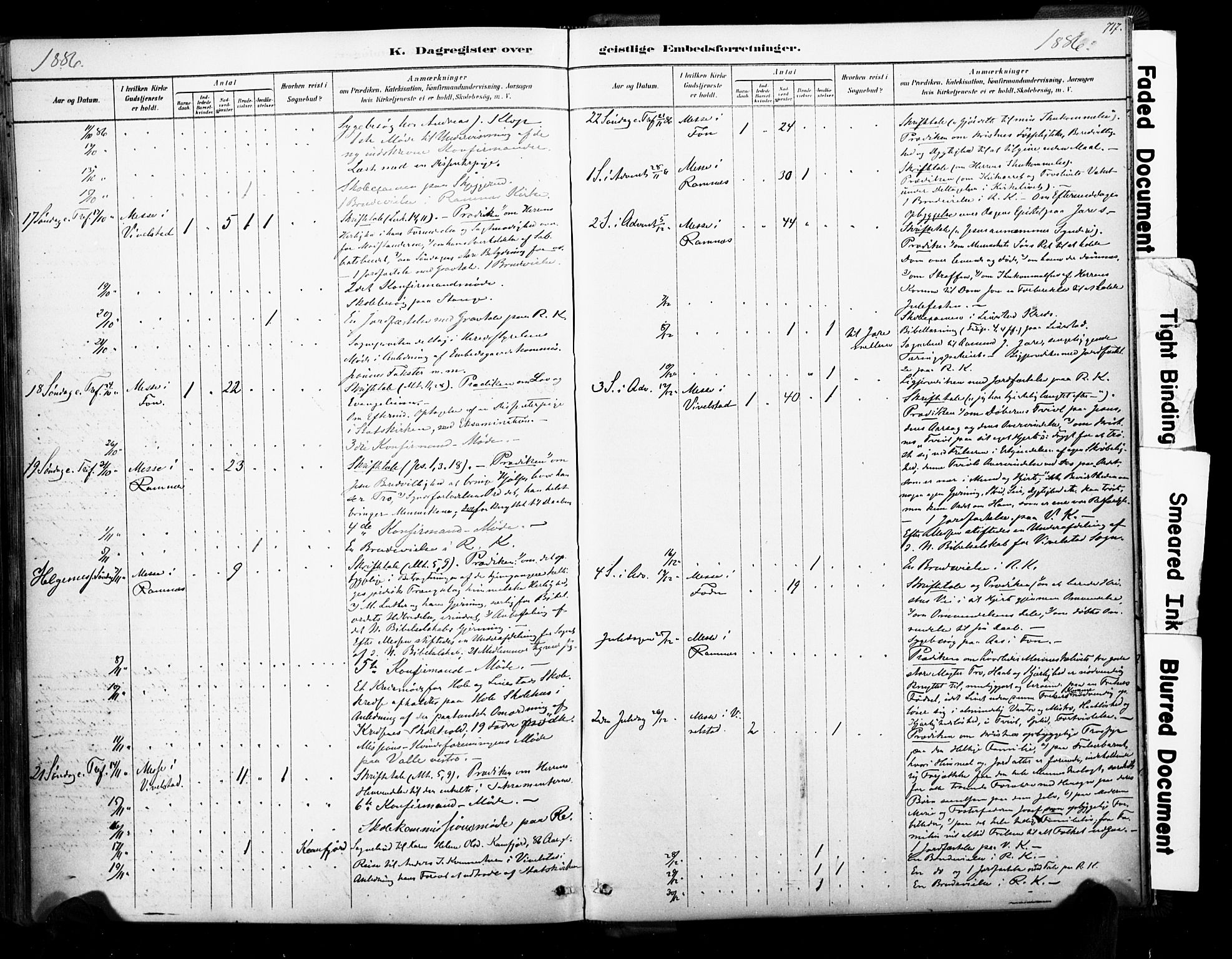 Ramnes kirkebøker, AV/SAKO-A-314/F/Fa/L0007: Parish register (official) no. I 7, 1878-1895, p. 716-717