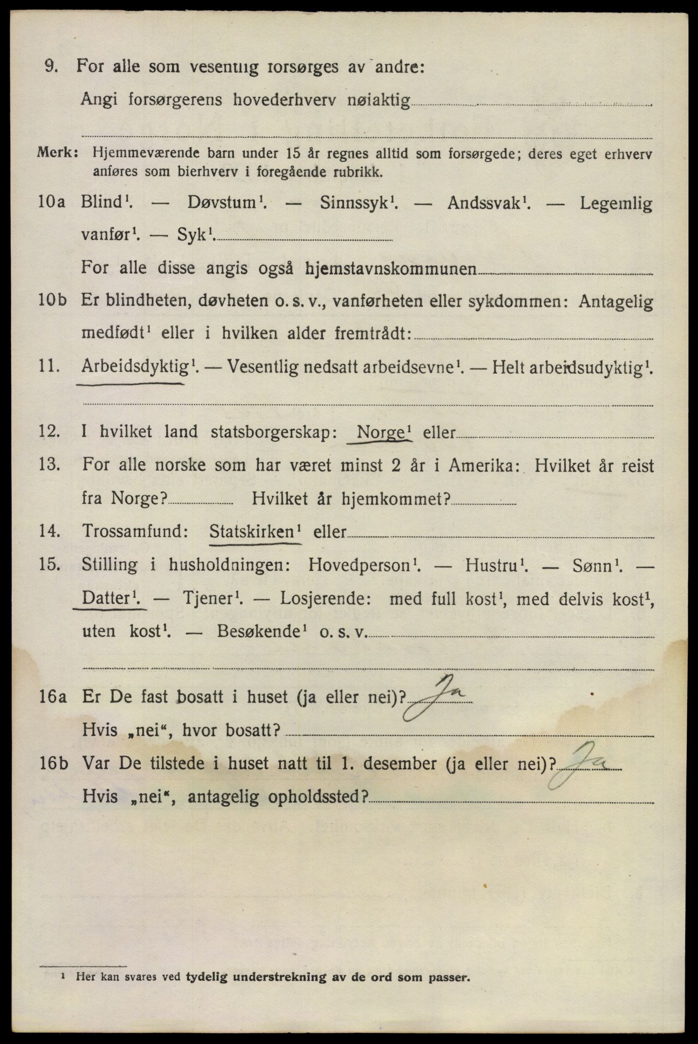 SAO, 1920 census for Bærum, 1920, p. 16627