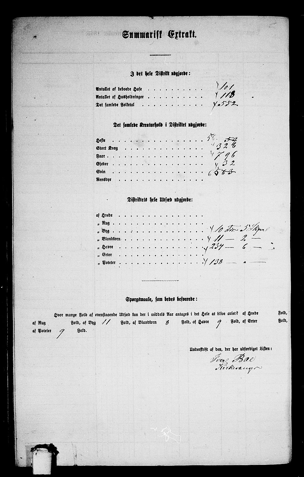 RA, 1865 census for Kvernes, 1865, p. 181