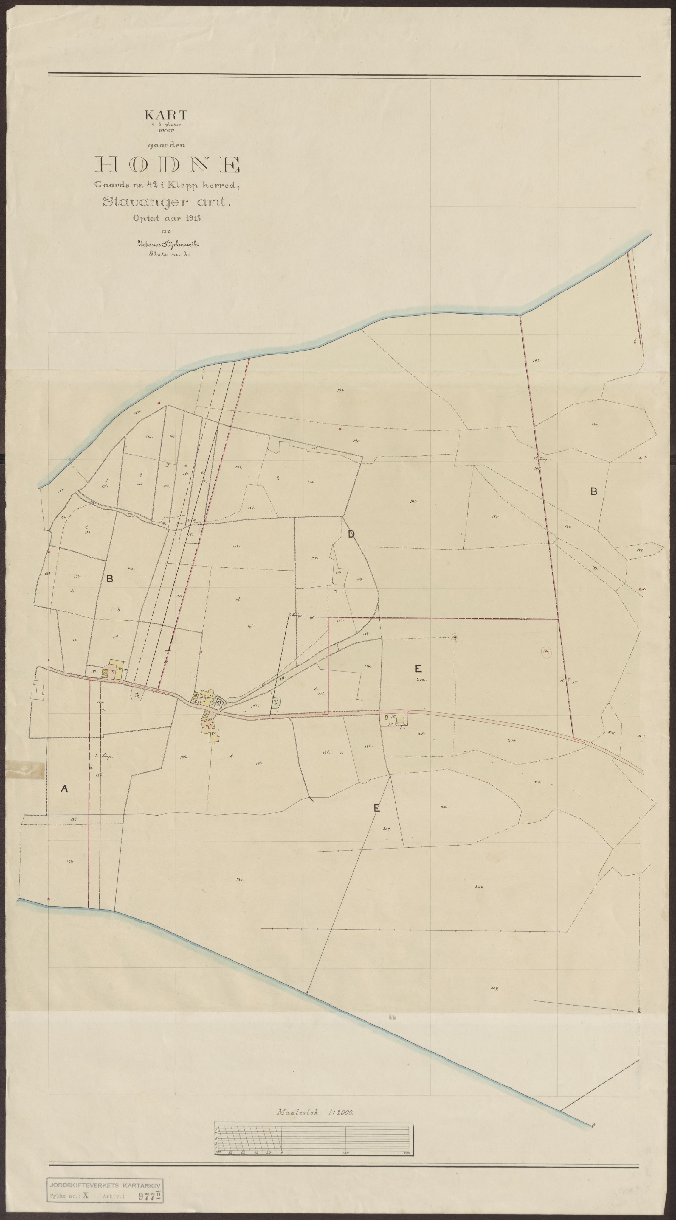 Jordskifteverkets kartarkiv, AV/RA-S-3929/T, 1859-1988, p. 1099