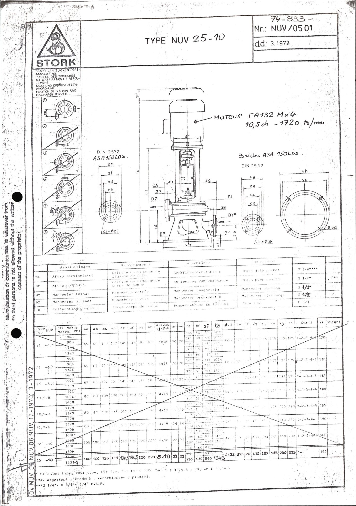 Pa 1503 - Stavanger Drilling AS, AV/SAST-A-101906/2/E/Eb/Ebb/L0001: Alexander L. Kielland plattform - Operation manual, 1976, p. 333