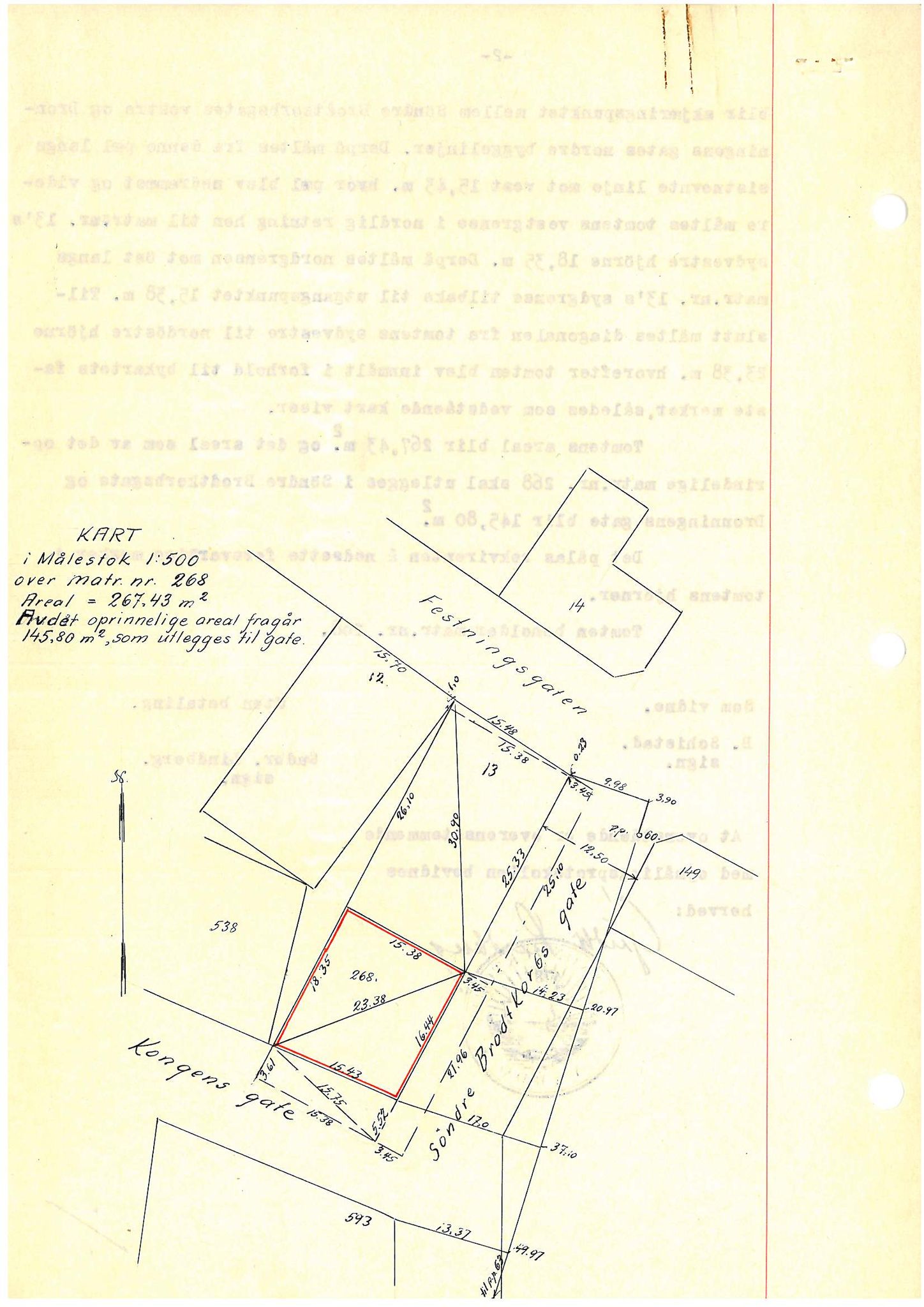 Brodtkorb handel A/S, VAMU/A-0001/Q/Qb/L0002: Skjøter og grunnbrev i Vardø by, 1852-1949, p. 99