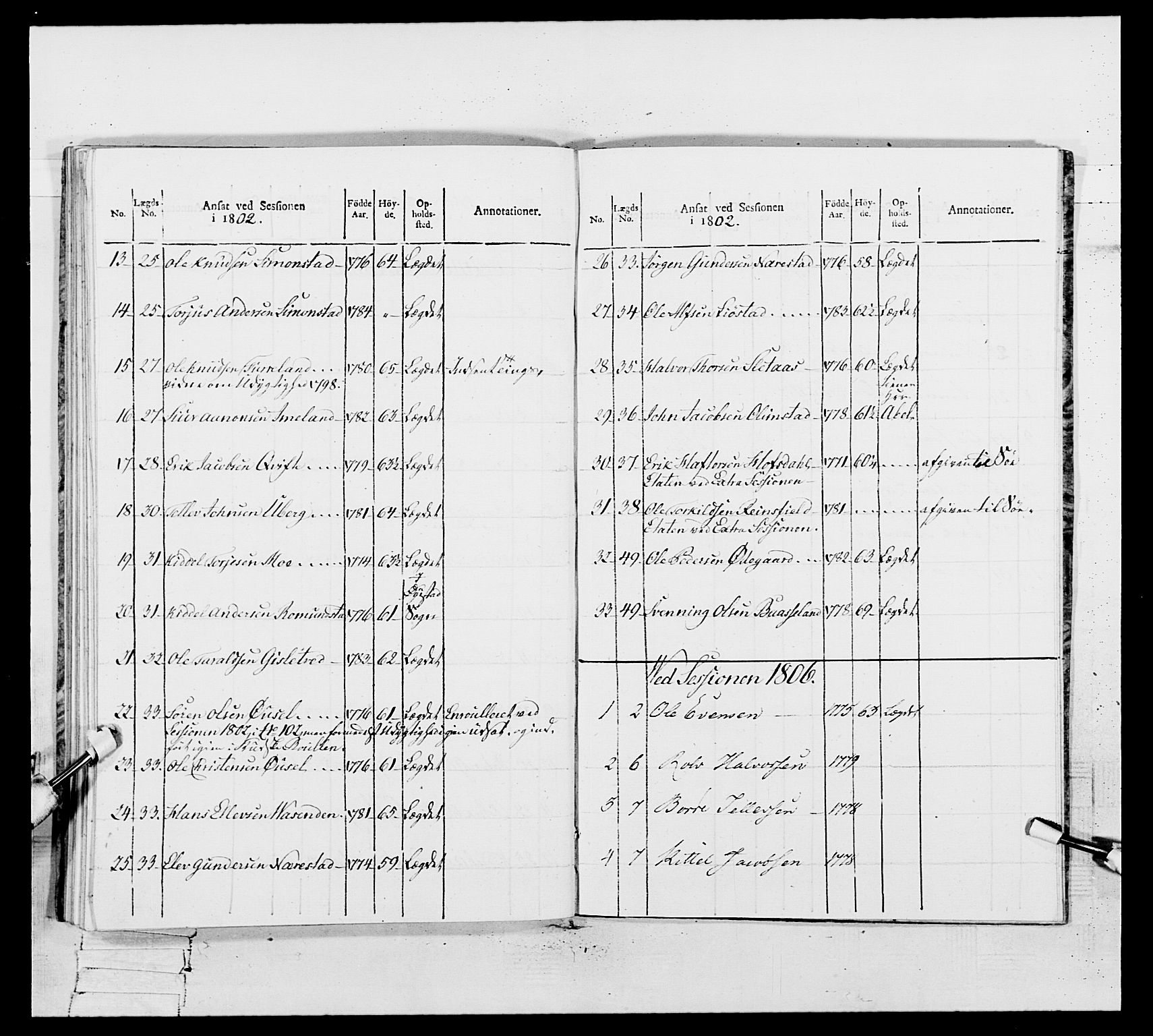 Generalitets- og kommissariatskollegiet, Det kongelige norske kommissariatskollegium, AV/RA-EA-5420/E/Eh/L0109: Vesterlenske nasjonale infanteriregiment, 1806, p. 314