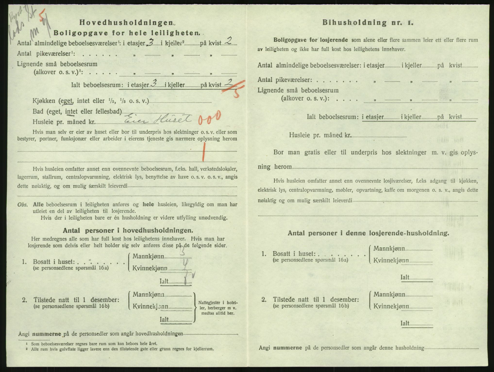 SAK, 1920 census for Lillesand, 1920, p. 1094