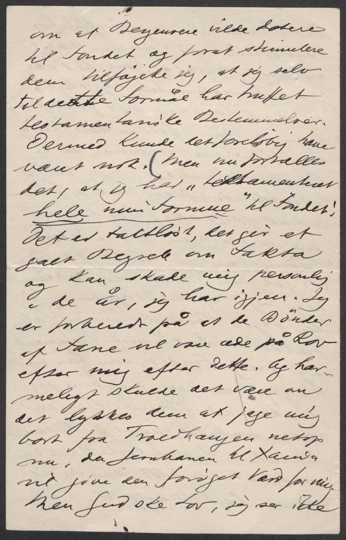 Beyer, Frants, AV/RA-PA-0132/F/L0001: Brev fra Edvard Grieg til Frantz Beyer og "En del optegnelser som kan tjene til kommentar til brevene" av Marie Beyer, 1872-1907, p. 872