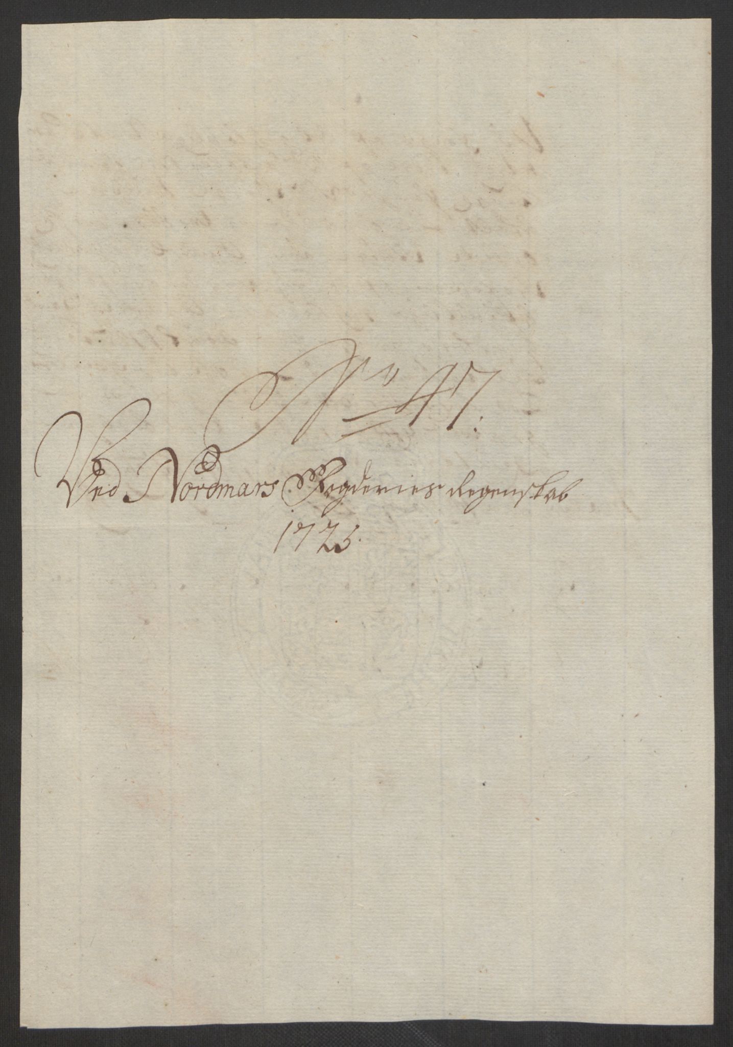 Rentekammeret inntil 1814, Reviderte regnskaper, Fogderegnskap, AV/RA-EA-4092/R56/L3758: Fogderegnskap Nordmøre, 1725, p. 292