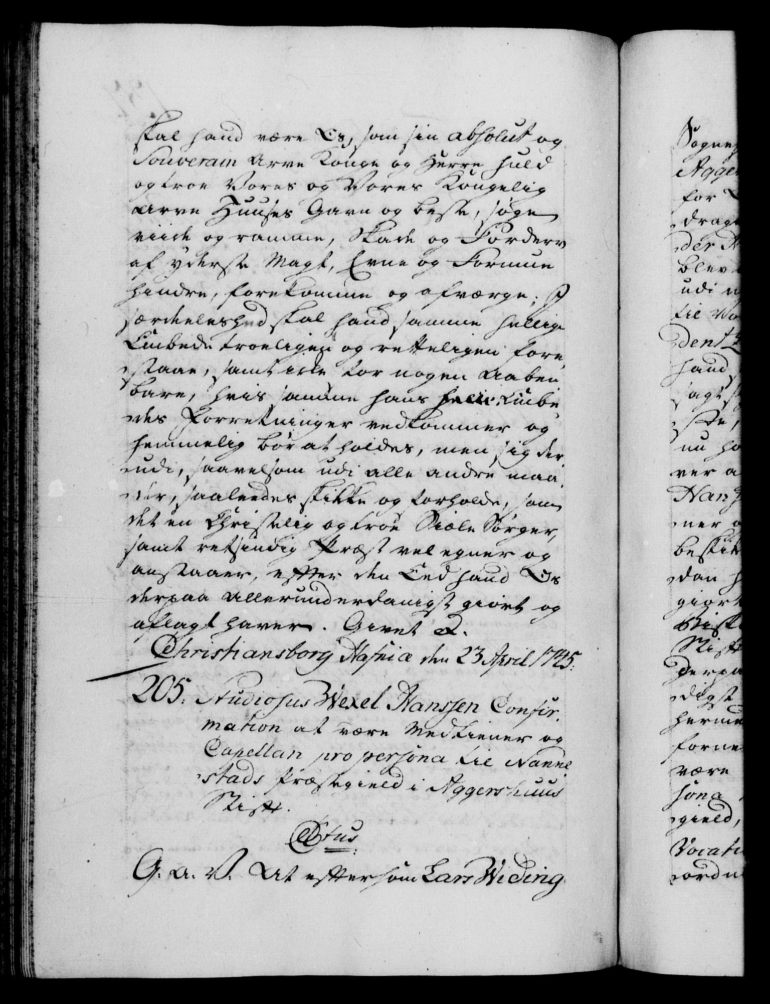 Danske Kanselli 1572-1799, AV/RA-EA-3023/F/Fc/Fca/Fcaa/L0034: Norske registre, 1745-1746, p. 137b