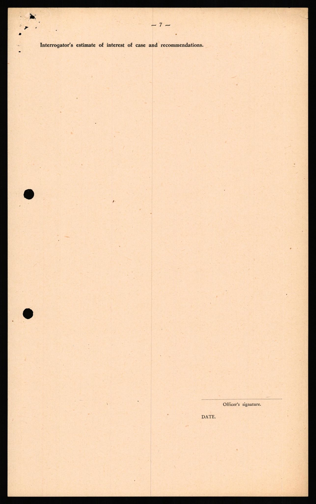 Forsvaret, Forsvarets overkommando II, AV/RA-RAFA-3915/D/Db/L0031: CI Questionaires. Tyske okkupasjonsstyrker i Norge. Tyskere., 1945-1946, p. 323