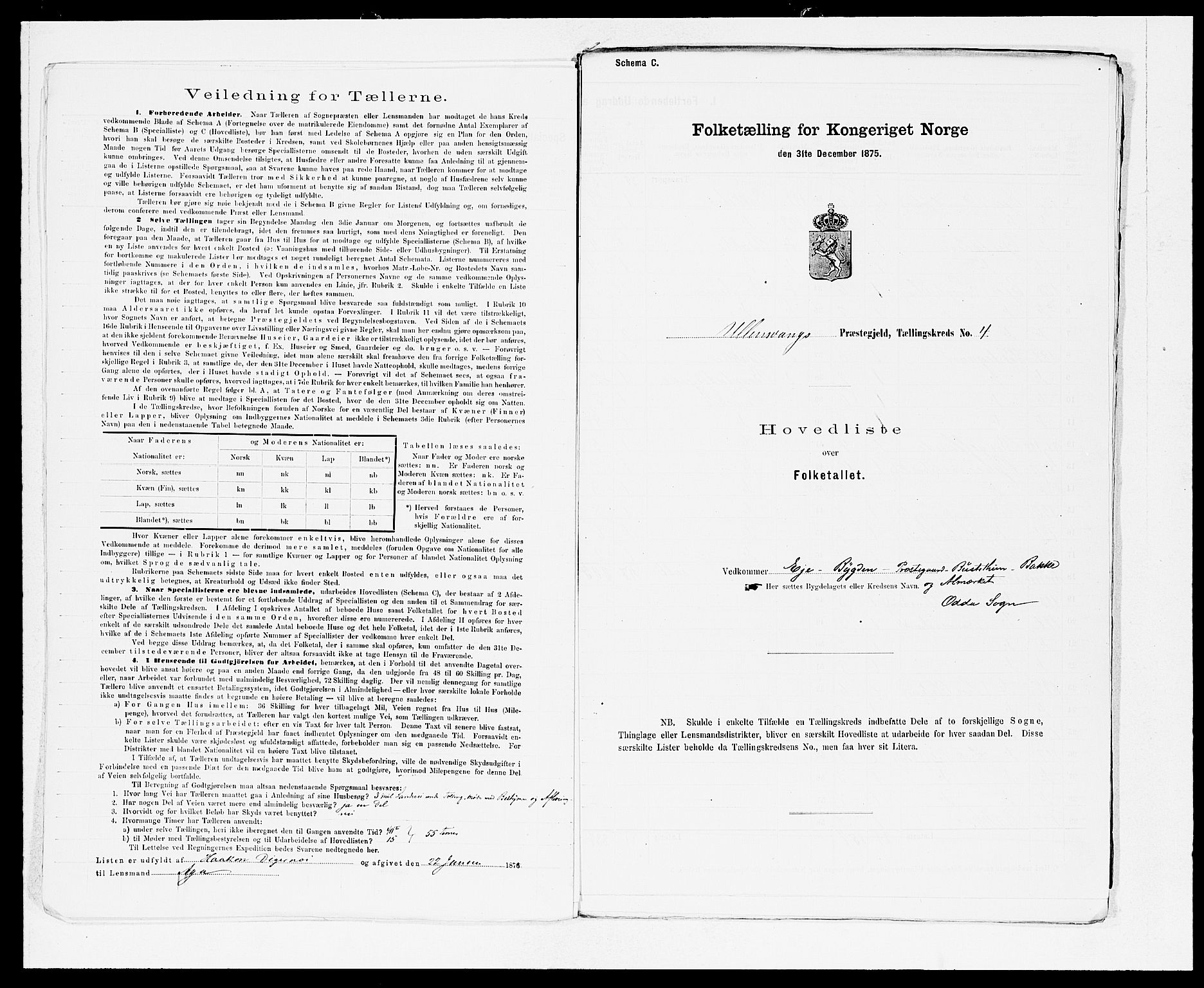 SAB, 1875 census for 1230P Ullensvang, 1875, p. 8