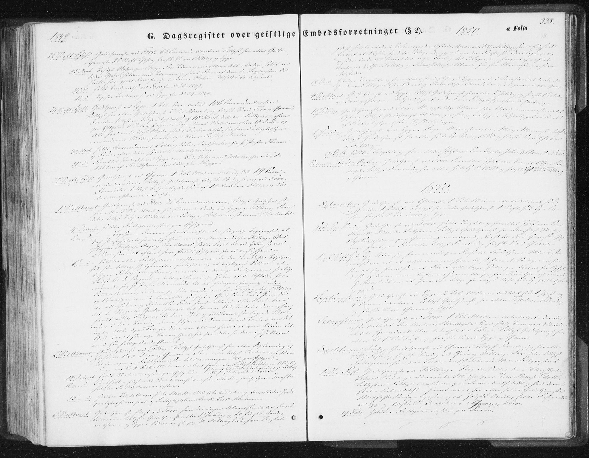 Ministerialprotokoller, klokkerbøker og fødselsregistre - Nord-Trøndelag, AV/SAT-A-1458/746/L0446: Parish register (official) no. 746A05, 1846-1859, p. 338