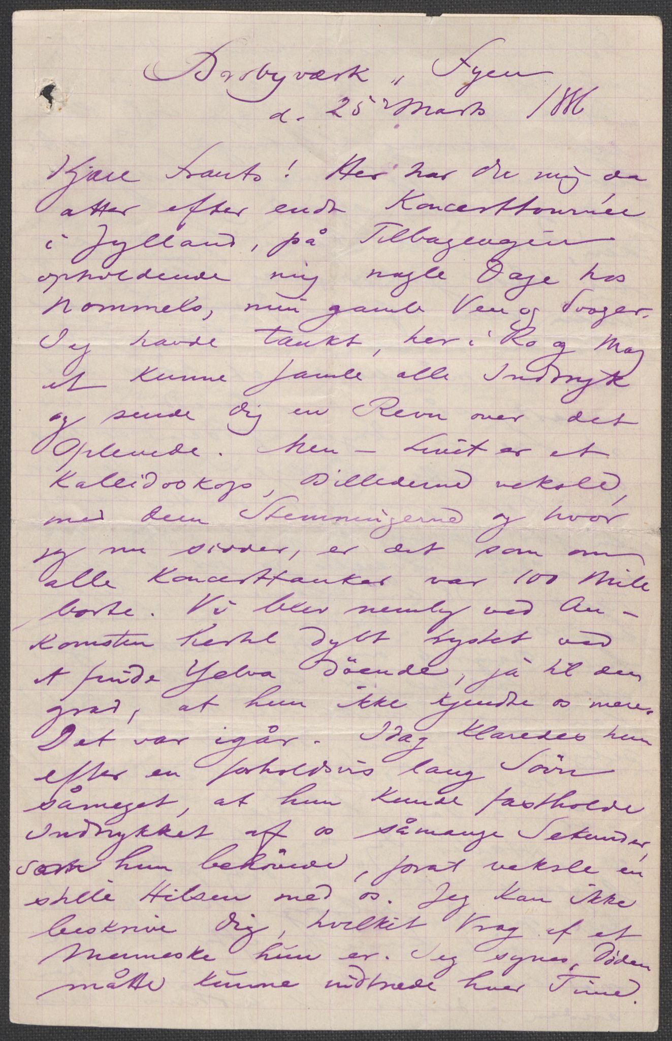 Beyer, Frants, AV/RA-PA-0132/F/L0001: Brev fra Edvard Grieg til Frantz Beyer og "En del optegnelser som kan tjene til kommentar til brevene" av Marie Beyer, 1872-1907, p. 180