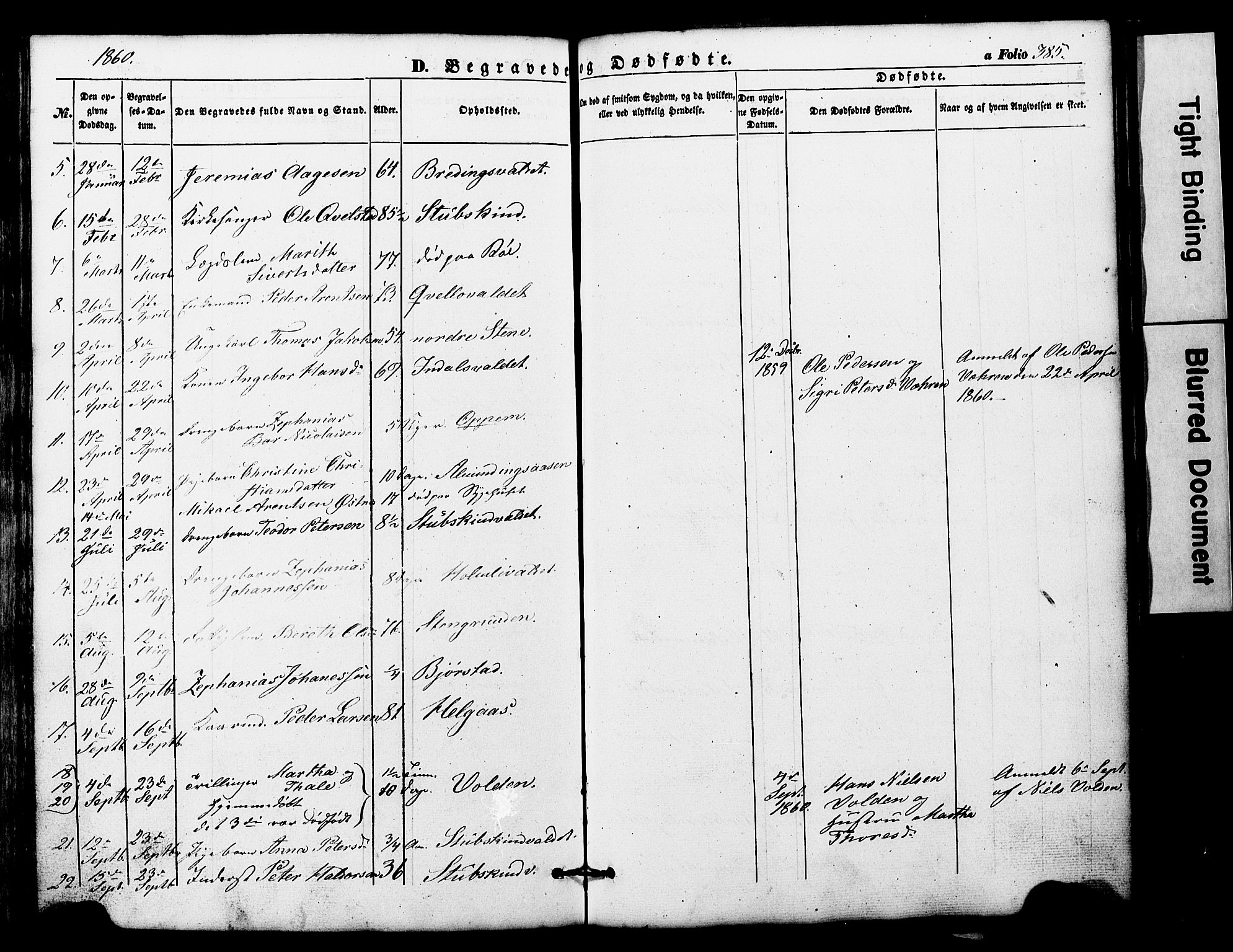 Ministerialprotokoller, klokkerbøker og fødselsregistre - Nord-Trøndelag, SAT/A-1458/724/L0268: Parish register (copy) no. 724C04, 1846-1878, p. 385