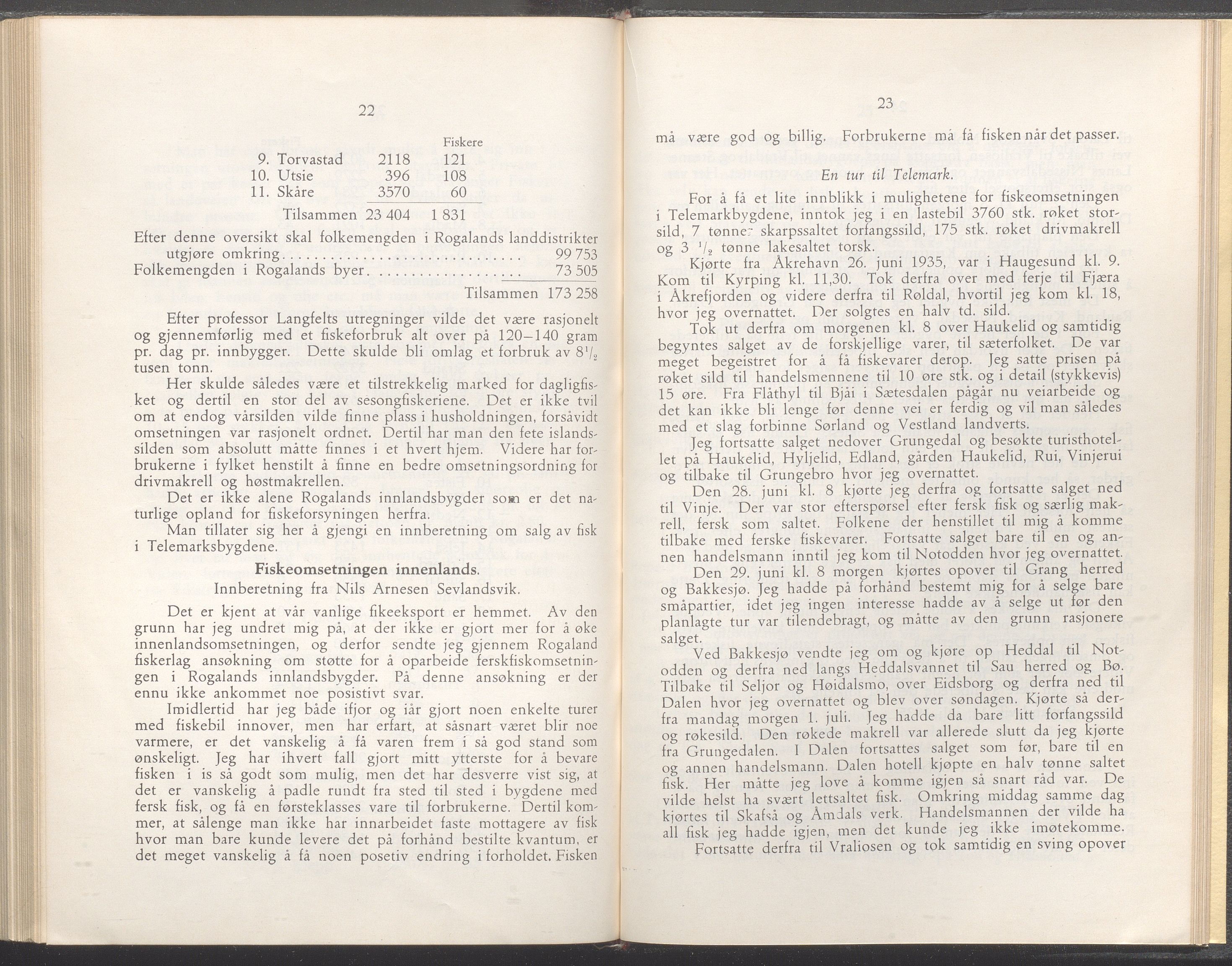 Rogaland fylkeskommune - Fylkesrådmannen , IKAR/A-900/A/Aa/Aaa/L0056: Møtebok , 1937, p. 22-23