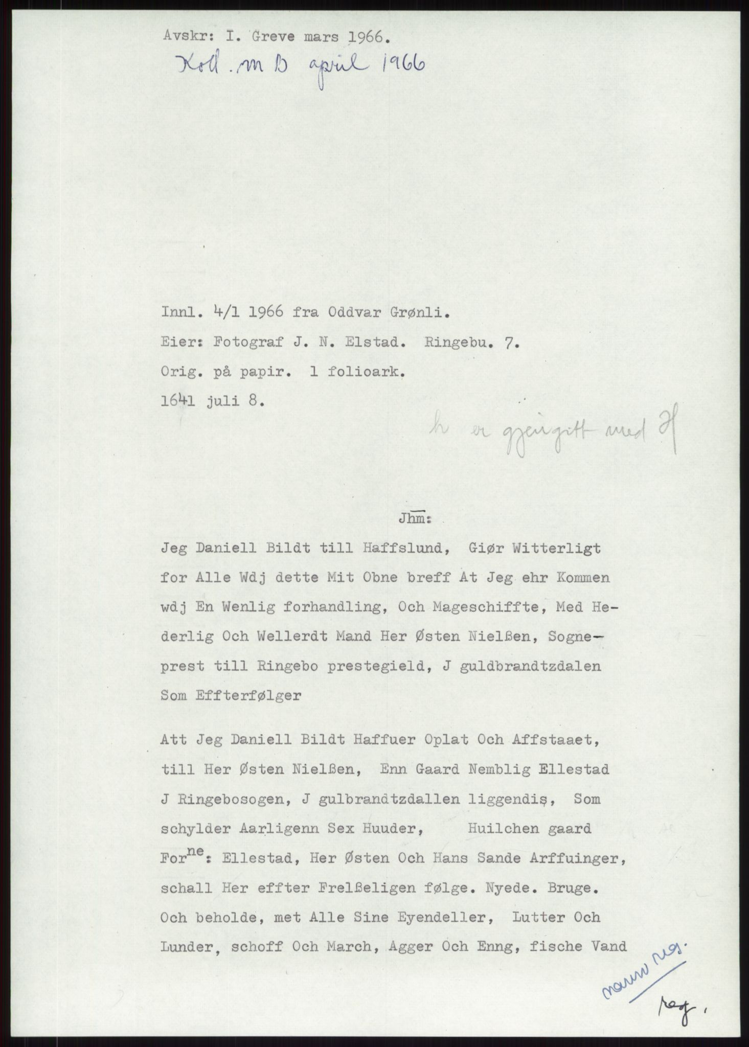 Samlinger til kildeutgivelse, Diplomavskriftsamlingen, RA/EA-4053/H/Ha, p. 1971