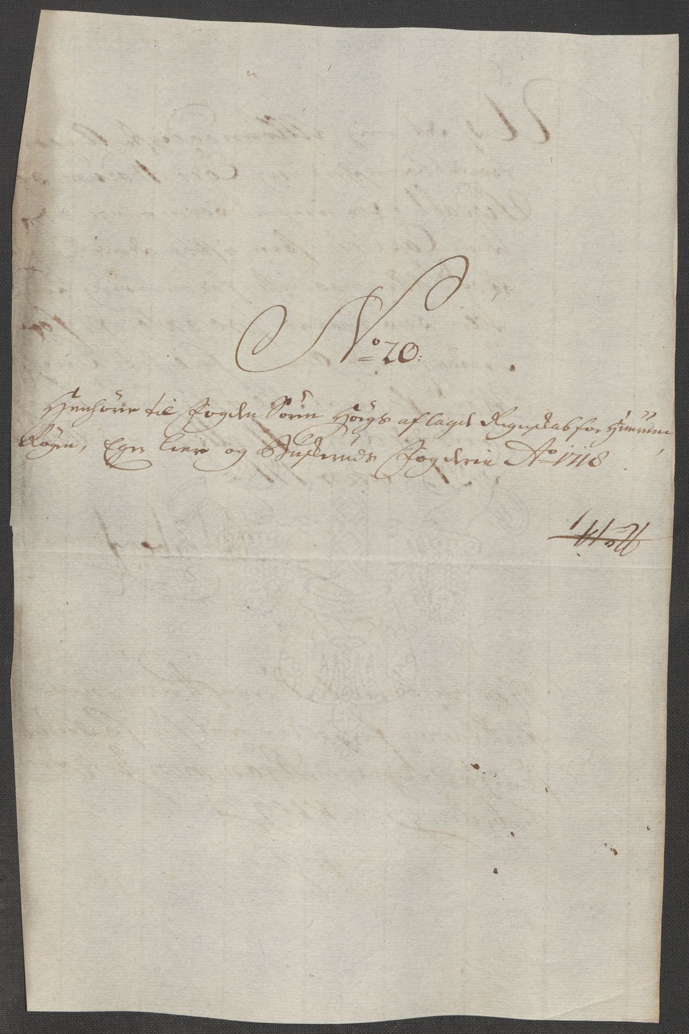 Rentekammeret inntil 1814, Reviderte regnskaper, Fogderegnskap, RA/EA-4092/R31/L1712: Fogderegnskap Hurum, Røyken, Eiker, Lier og Buskerud, 1718, p. 120