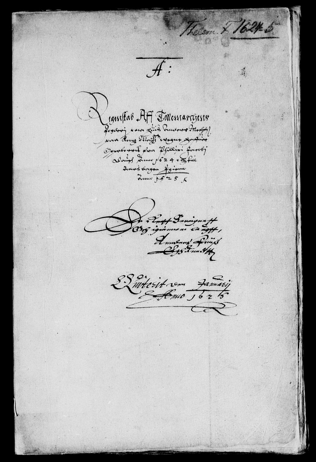 Rentekammeret inntil 1814, Reviderte regnskaper, Lensregnskaper, AV/RA-EA-5023/R/Rb/Rbp/L0009: Bratsberg len, 1624-1626