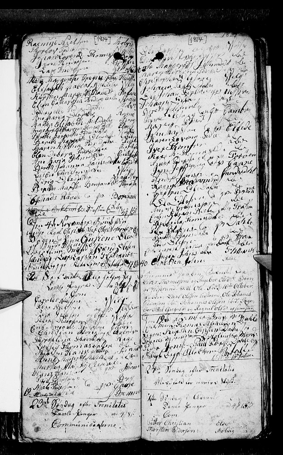 Kvæfjord sokneprestkontor, AV/SATØ-S-1323/G/Ga/Gab/L0001klokker: Parish register (copy) no. 1, 1806-1824