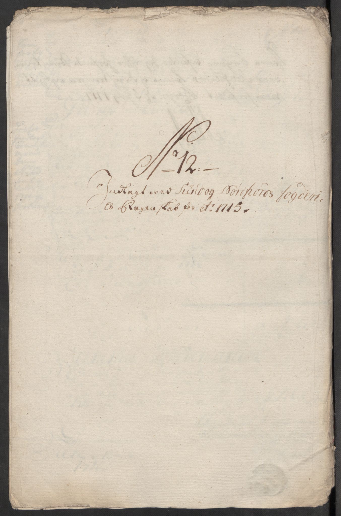 Rentekammeret inntil 1814, Reviderte regnskaper, Fogderegnskap, AV/RA-EA-4092/R53/L3439: Fogderegnskap Sunn- og Nordfjord, 1715, p. 380