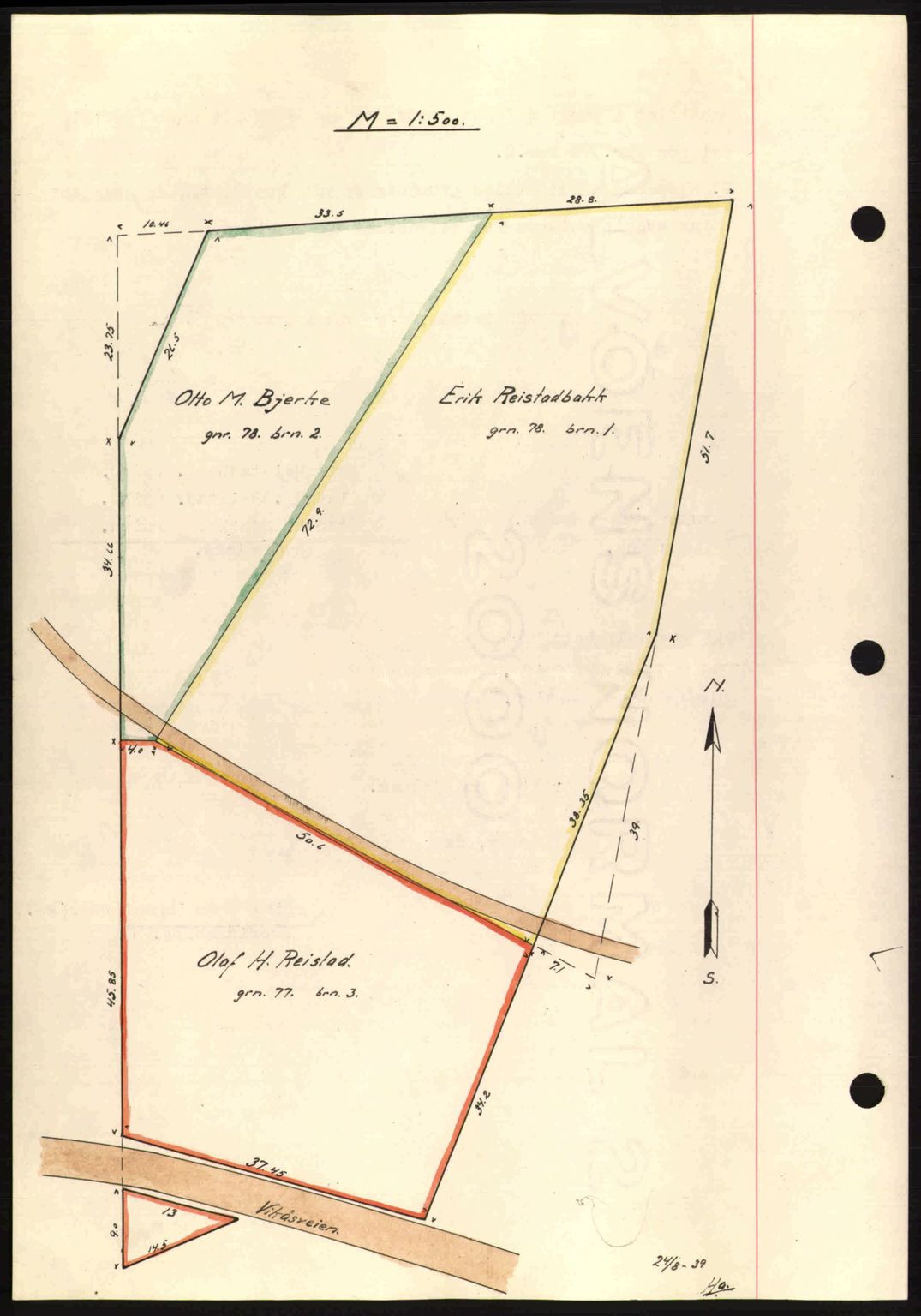 Romsdal sorenskriveri, AV/SAT-A-4149/1/2/2C: Mortgage book no. A8, 1939-1940, Diary no: : 291/1940