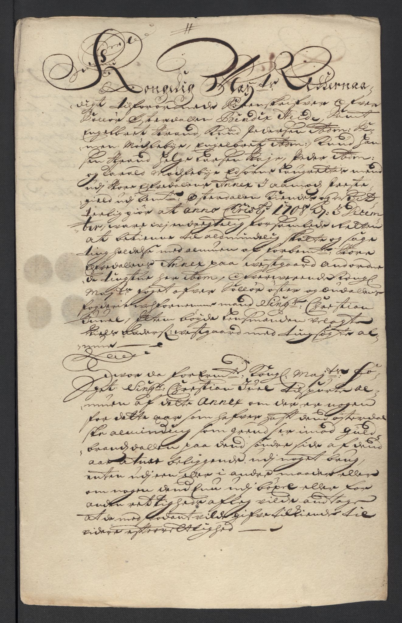 Rentekammeret inntil 1814, Reviderte regnskaper, Fogderegnskap, RA/EA-4092/R13/L0845: Fogderegnskap Solør, Odal og Østerdal, 1708, p. 214