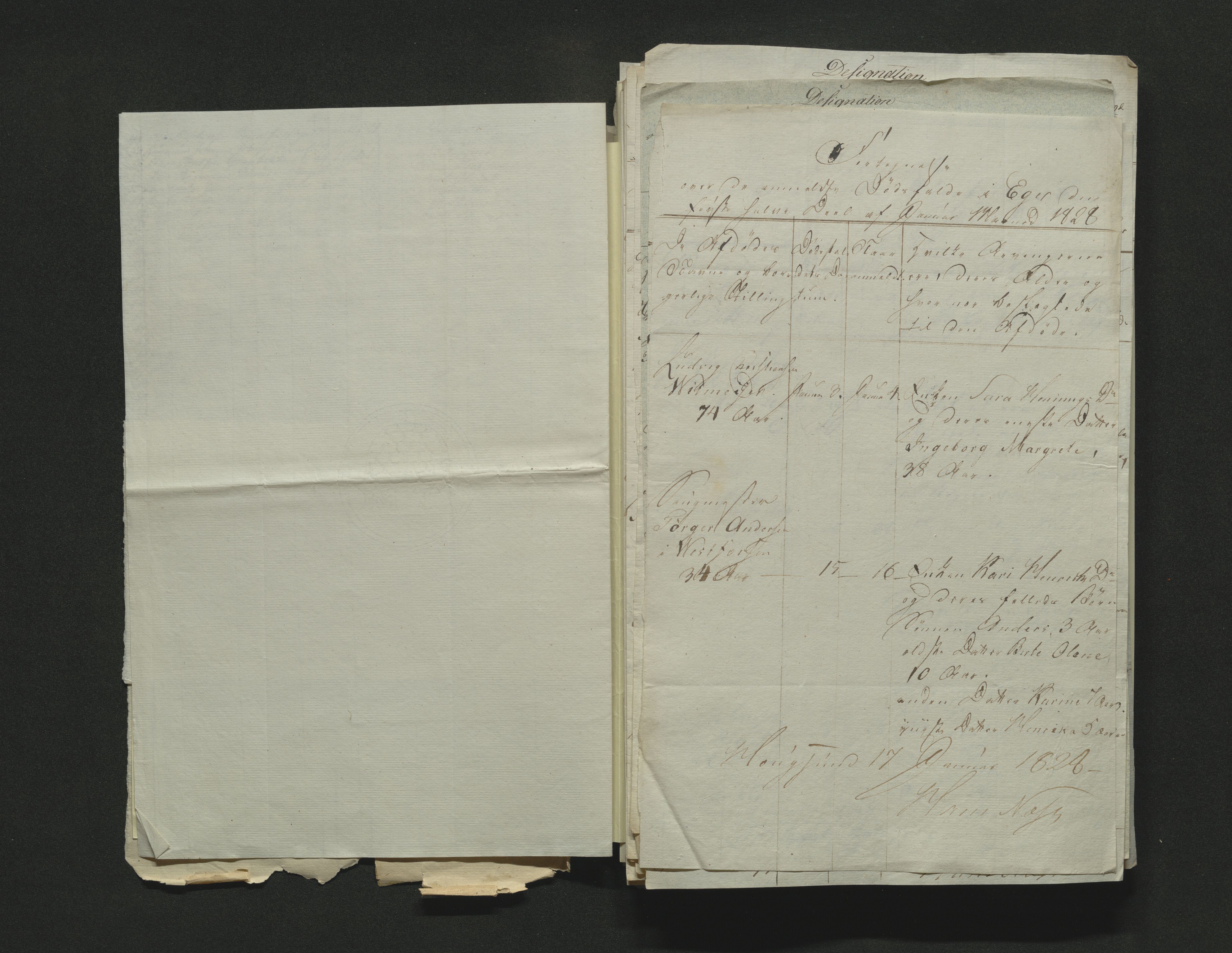 Eiker, Modum og Sigdal sorenskriveri, AV/SAKO-A-123/H/Ha/Hab/L0002: Dødsfallsmeldinger, 1823-1829, p. 244