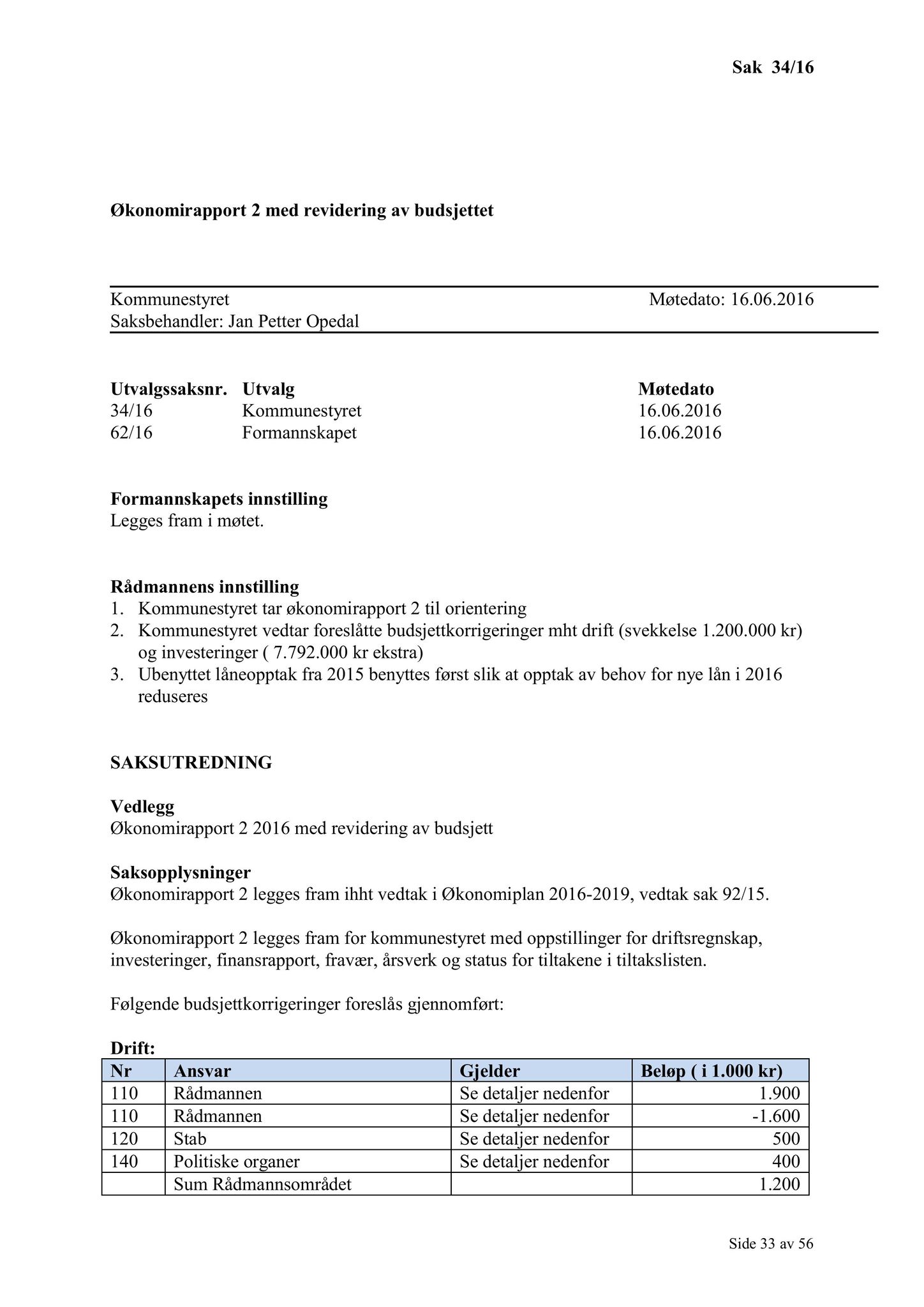 Klæbu Kommune, TRKO/KK/01-KS/L009: Kommunestyret - Møtedokumenter, 2016, p. 840