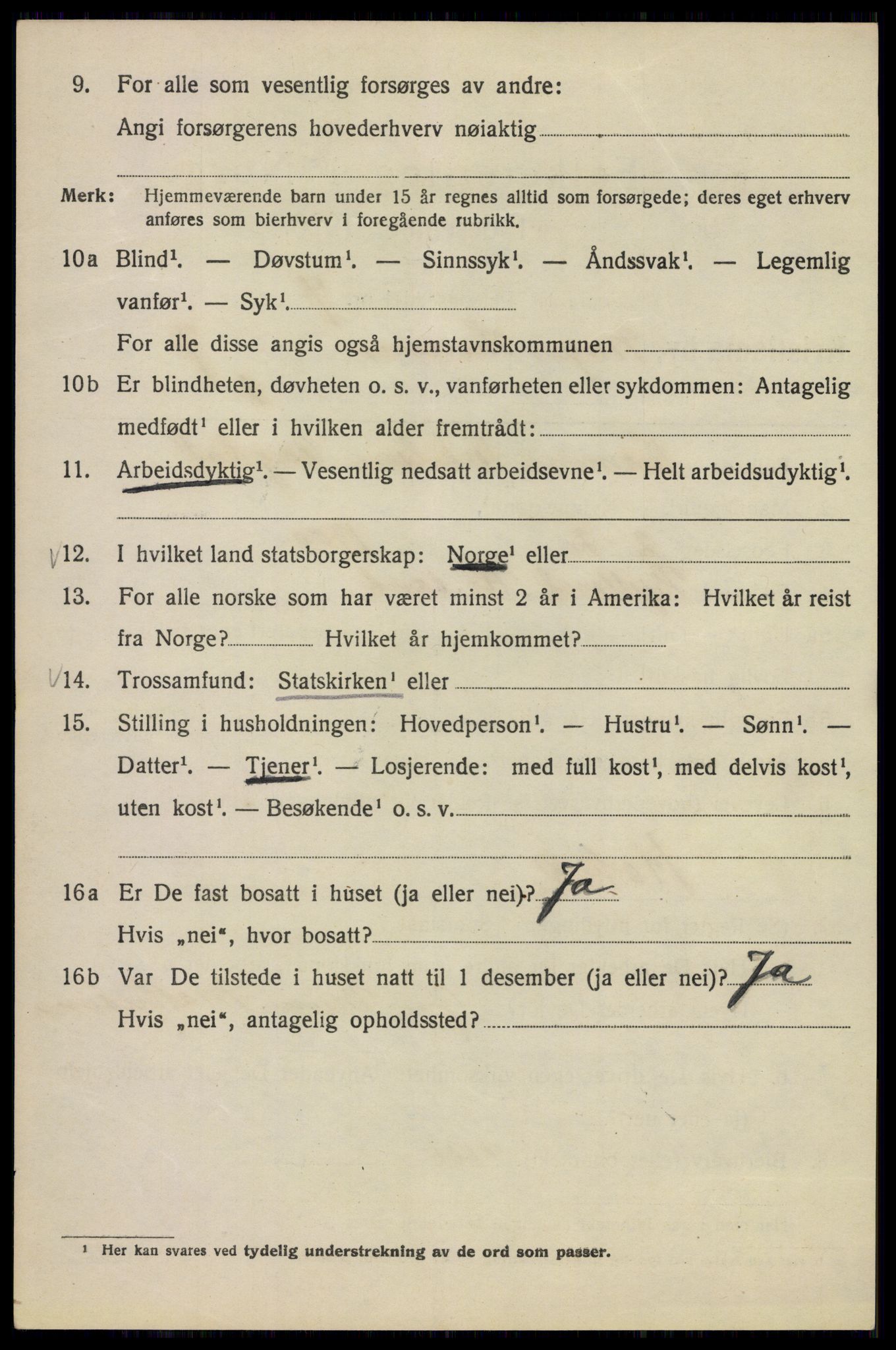 SAO, 1920 census for Kristiania, 1920, p. 396288