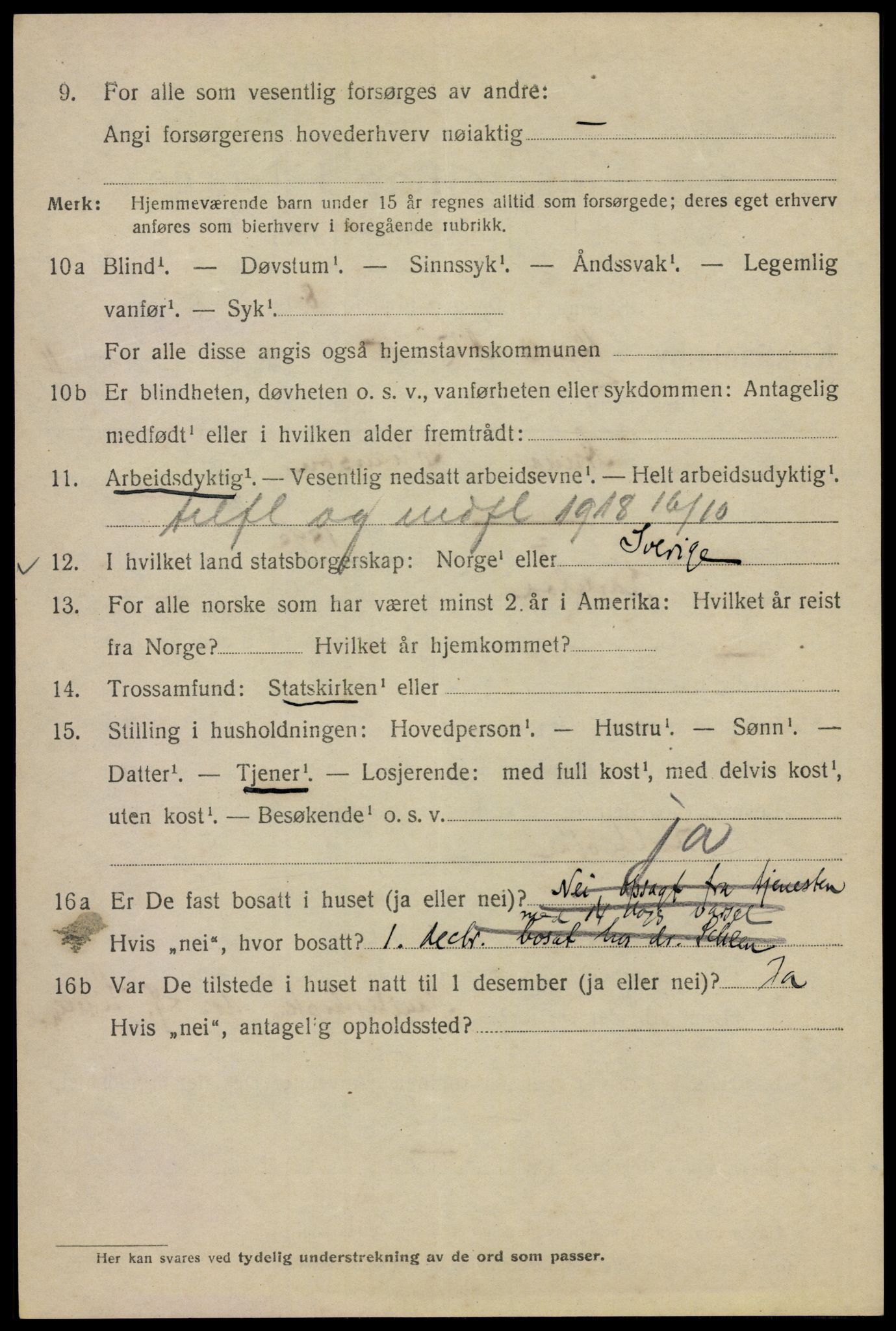 SAO, 1920 census for Kristiania, 1920, p. 176764
