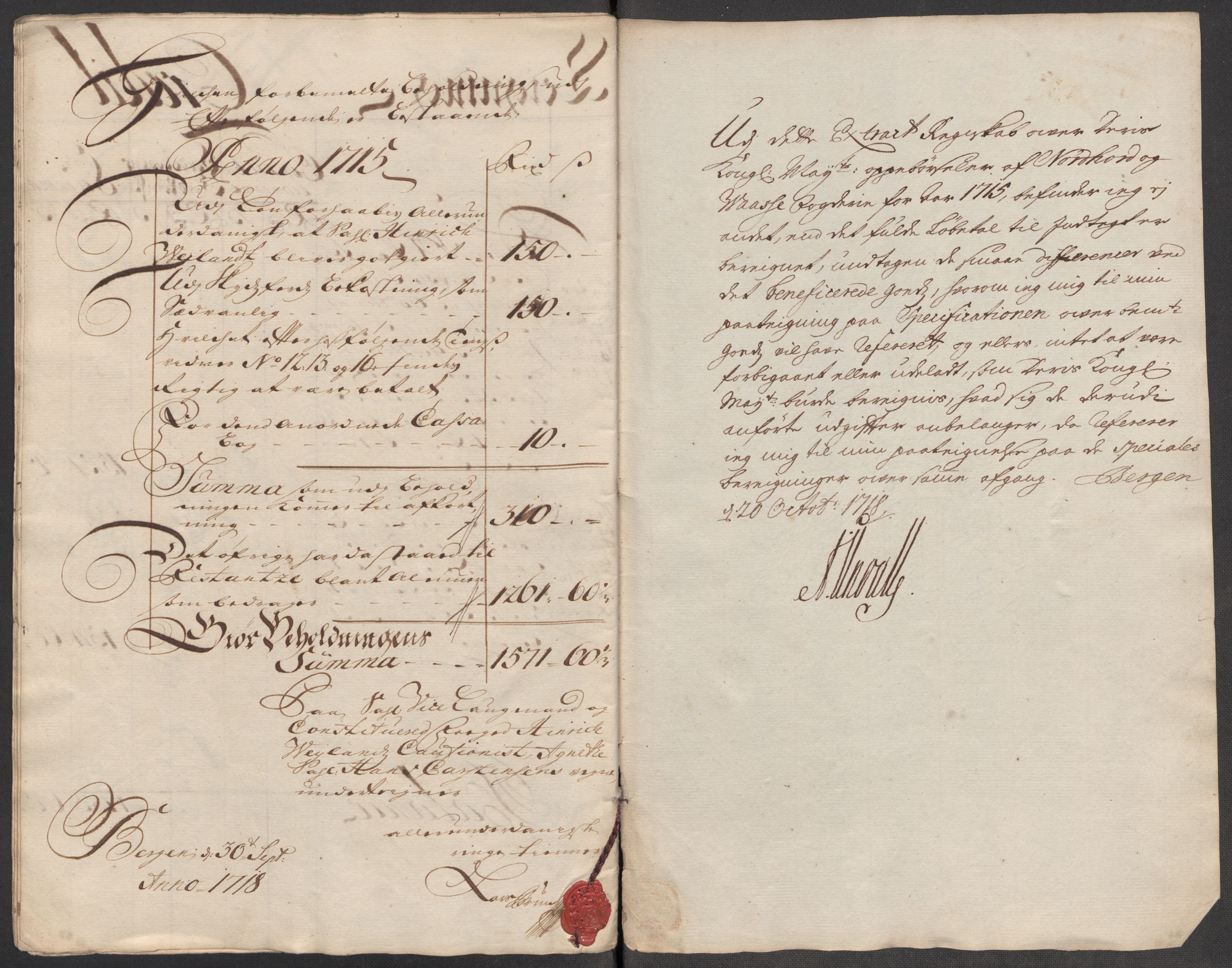 Rentekammeret inntil 1814, Reviderte regnskaper, Fogderegnskap, RA/EA-4092/R51/L3198: Fogderegnskap Nordhordland og Voss, 1715, p. 15